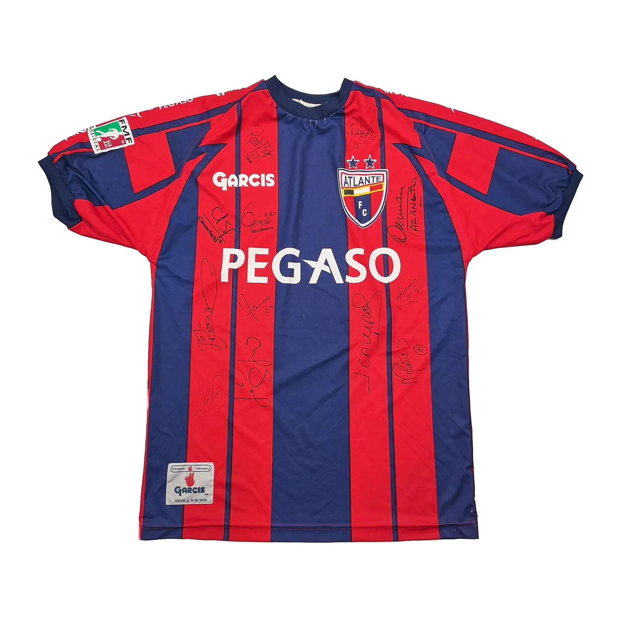 2000/01 Atlante *Squad Signed* Home Shirt (L) Garcis | CULT KITS