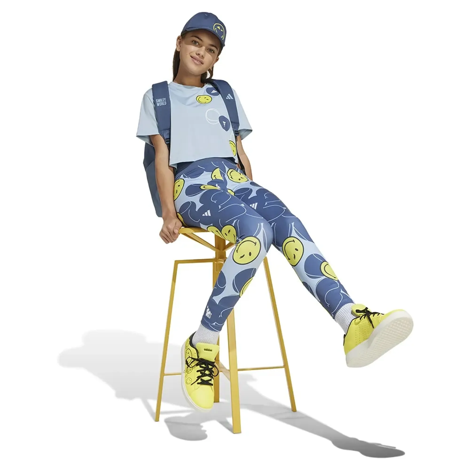 Adidas X Smileyworld Training Short Sleeve T-shirt