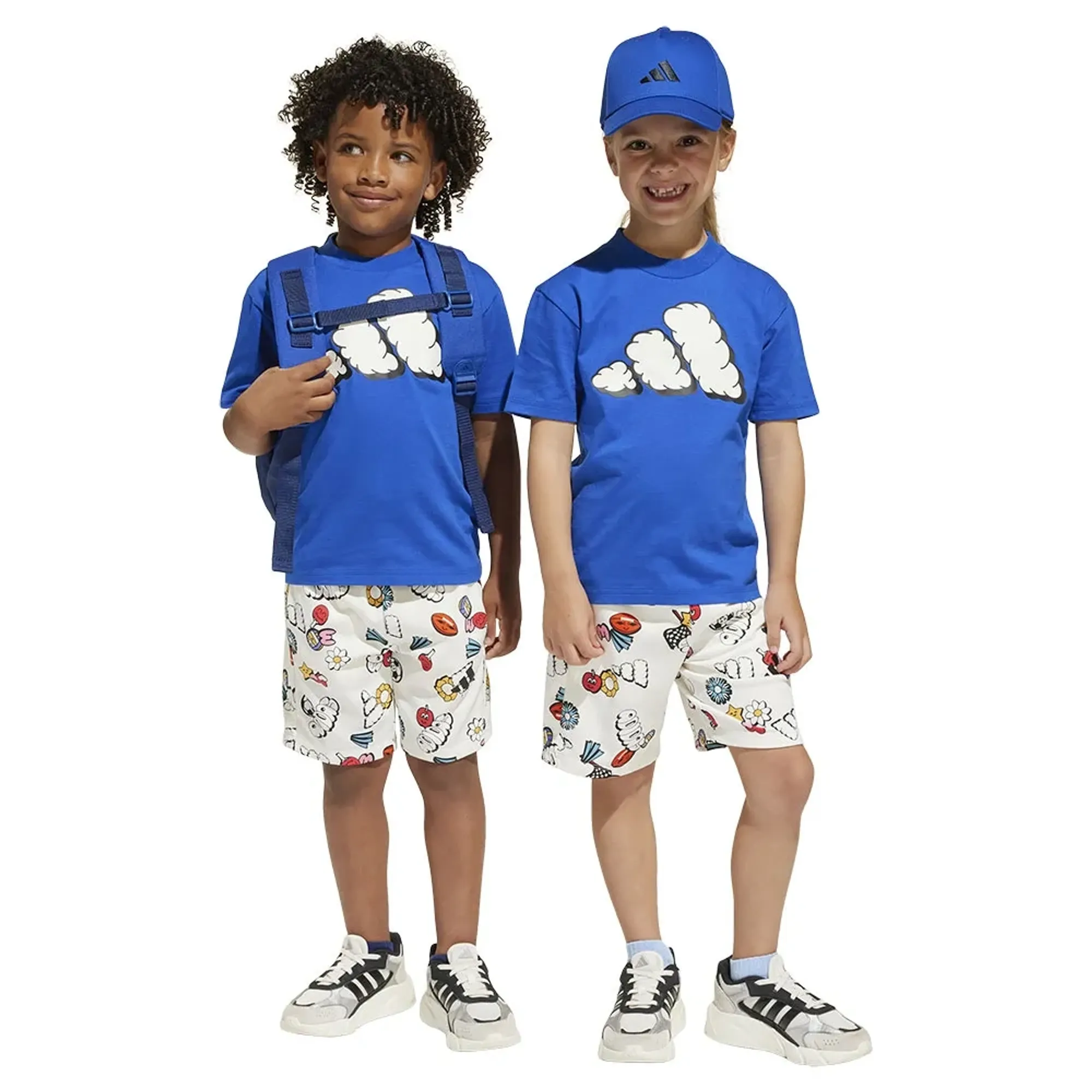 Adidas Seasonal Essentials Fun Tee Set
