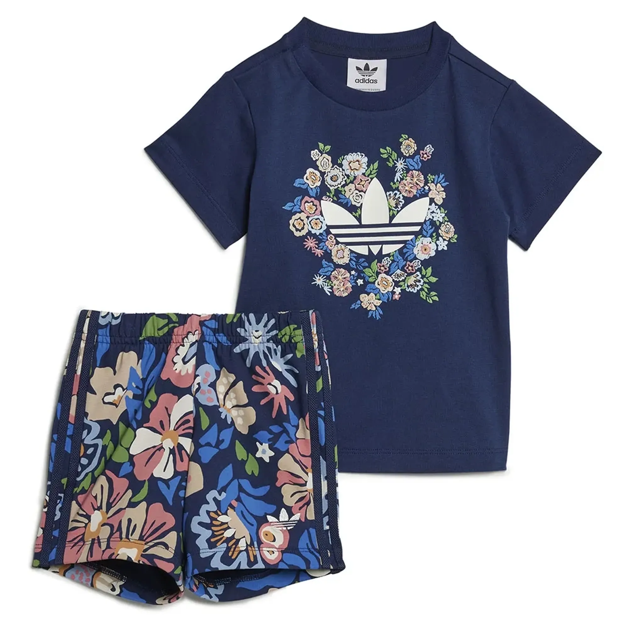 Adidas Originals X Liberty London Shorts & Tee Set