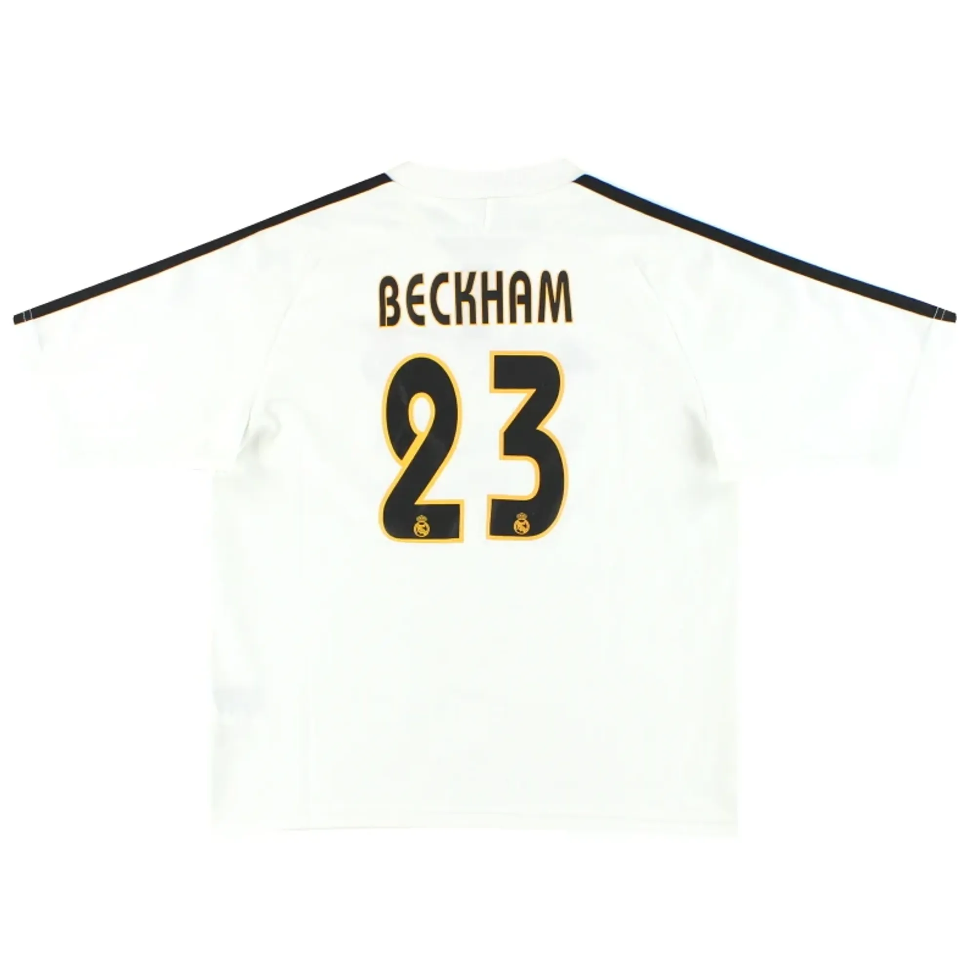 2003-04 Real Madrid adidas Home Shirt Beckham #23 XL.Boys - Real Madrid / Very good 