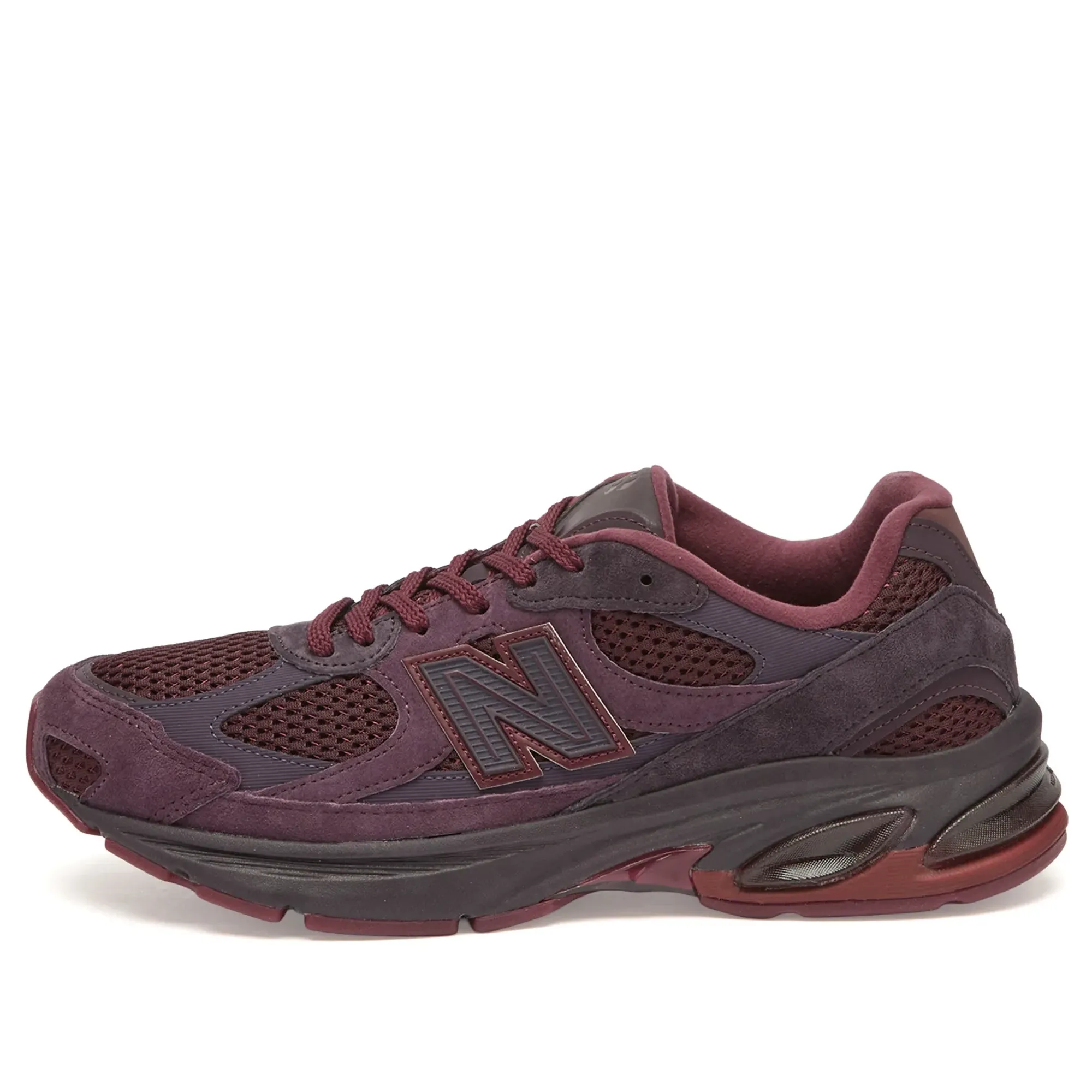 New Balance Men's x Rich Paul Abzorb 2010 Sneaker Plum Brown