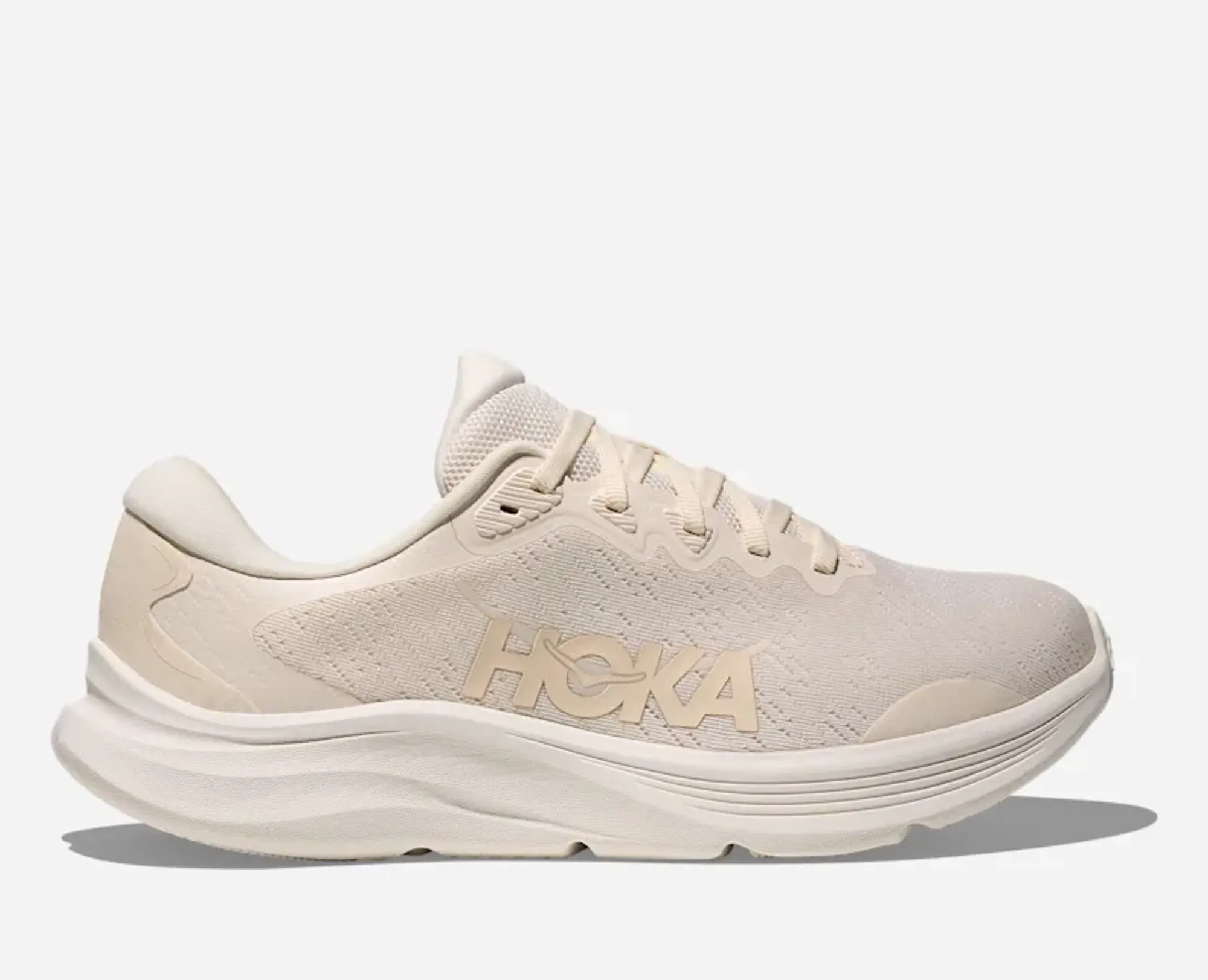 Hoka Women's Solimar 2 Training & Gym Shoes In Alabaster/Alabaster