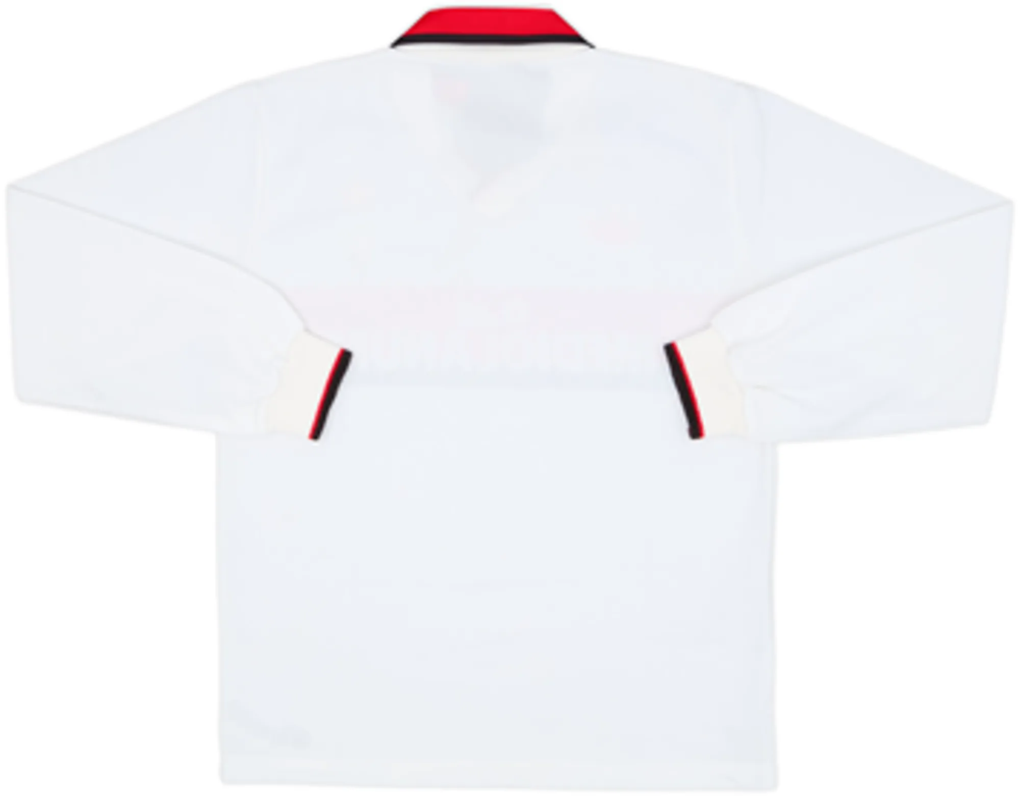 1990-91 AC Milan Away L/S Shirt - 5/10 - (L)
