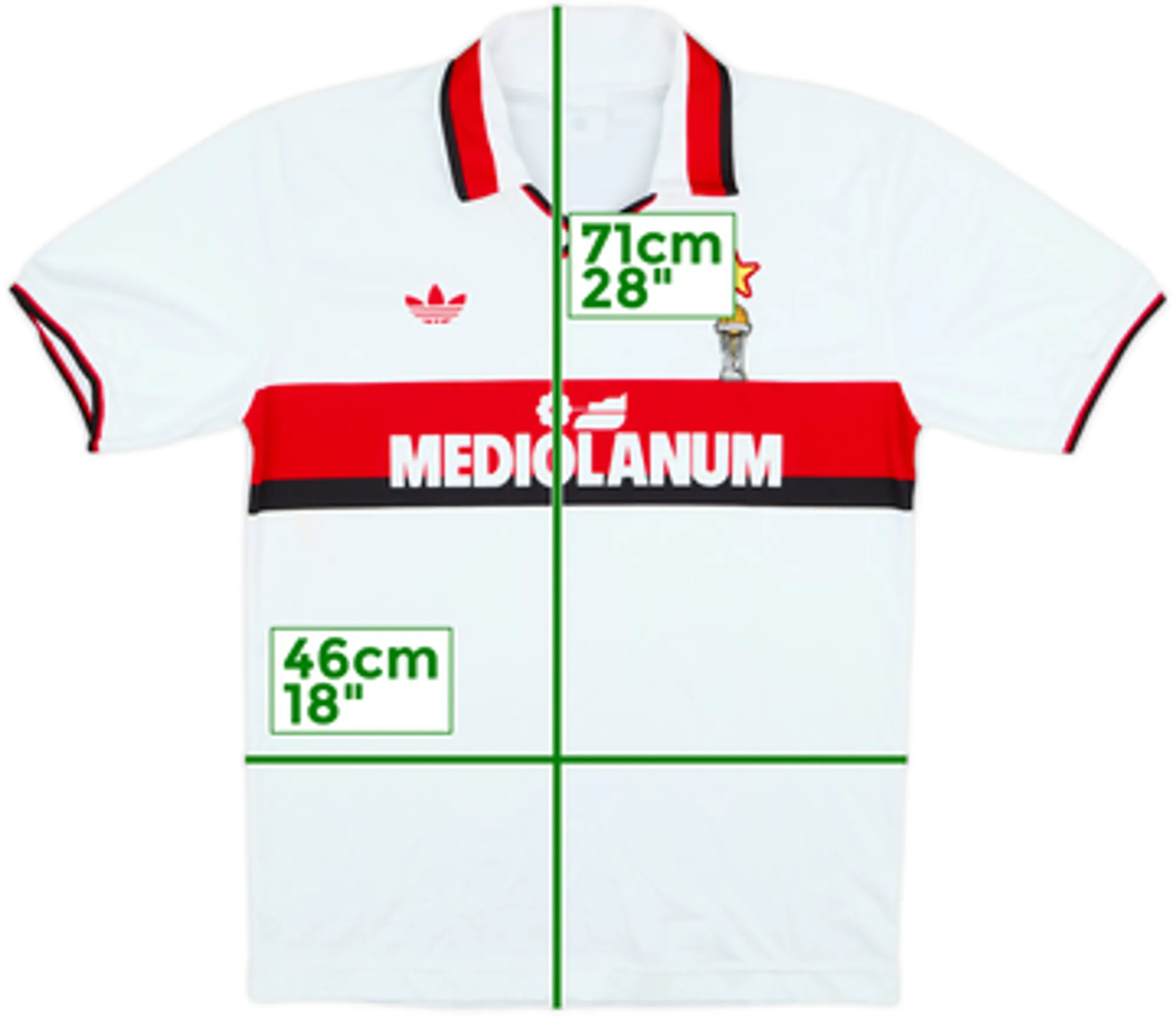1990-91 AC Milan Away Shirt - 6/10 - (M)