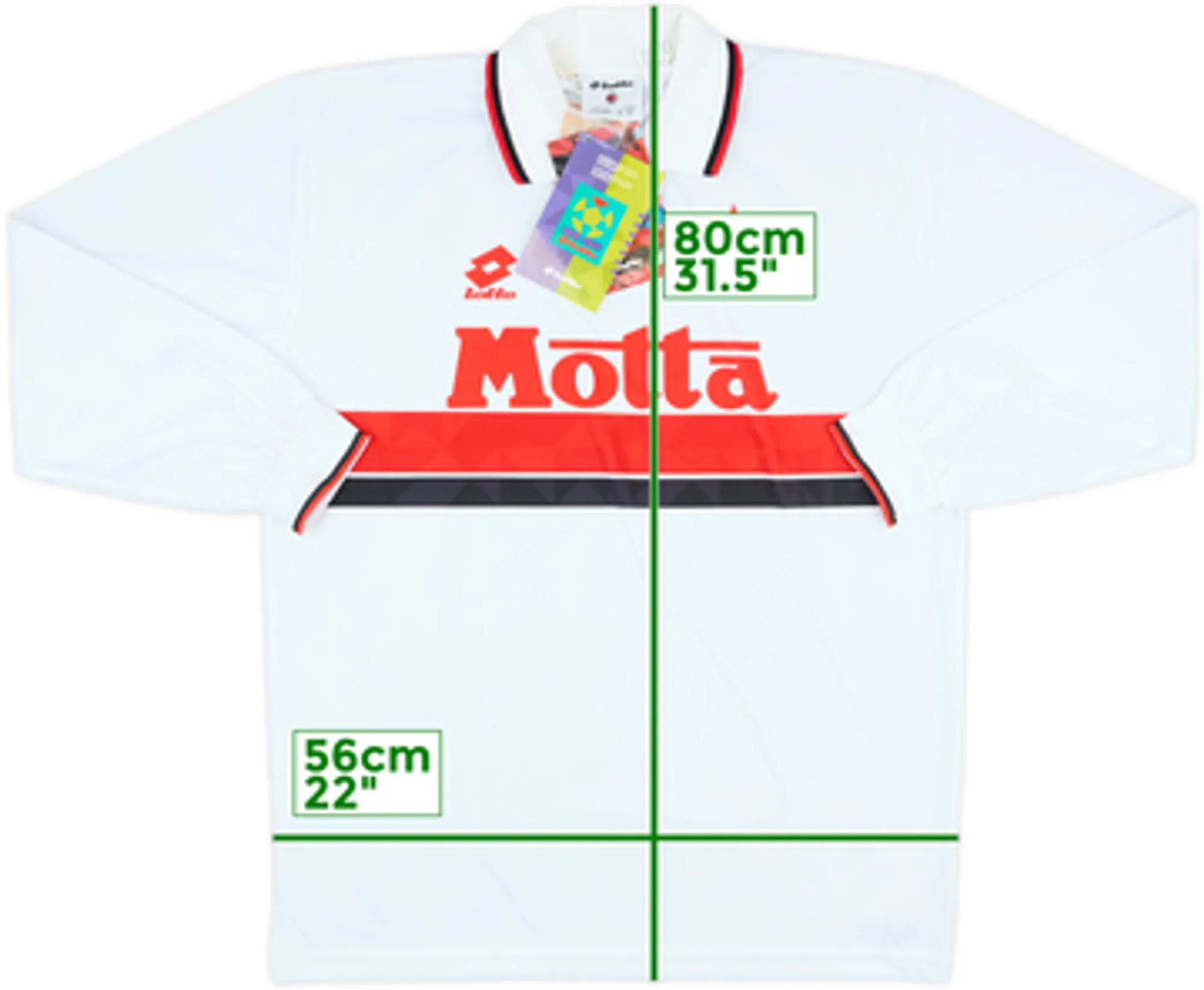 1993-94 AC Milan Away L/S Shirt (M)