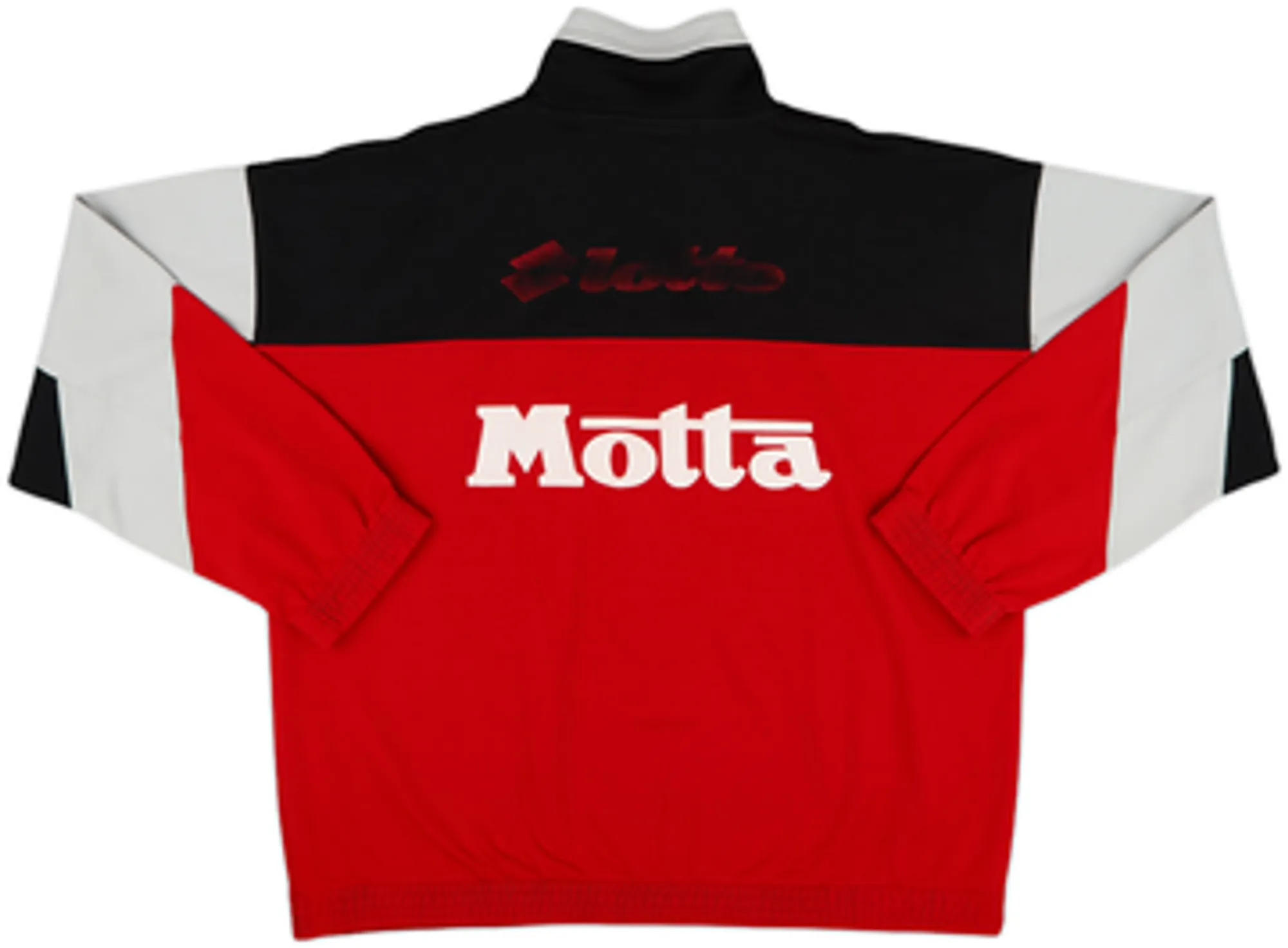 1993-94 AC Milan Lotto 1/4 Zip Track Jacket - 7/10 - (M)