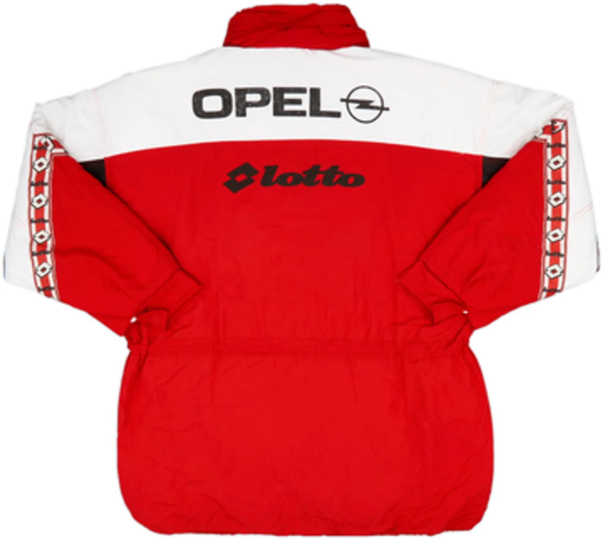 1995-96 AC Milan Lotto Padded Bench Coat - 8/10 - (L)