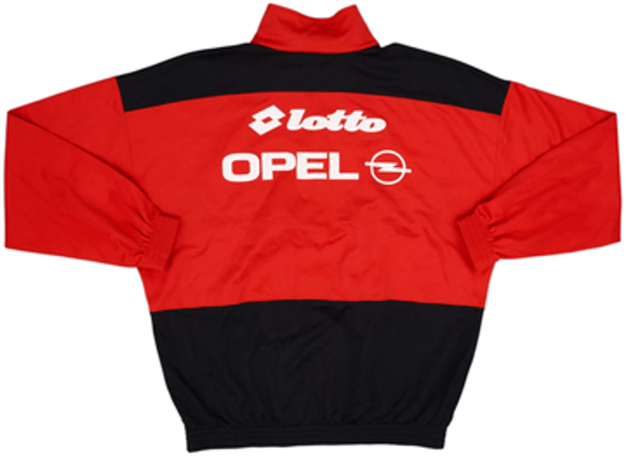 1995-96 AC Milan Lotto 1/4 Zip Training Top - 9/10 - (L)