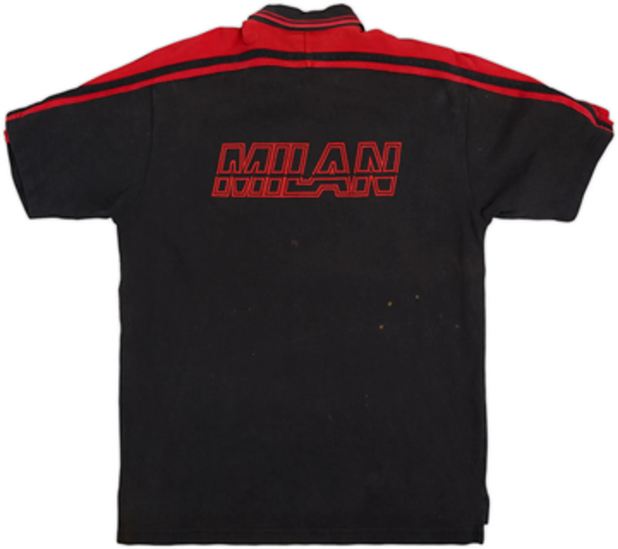 1995-96 AC Milan Lotto Polo Shirt - 6/10 - (M)