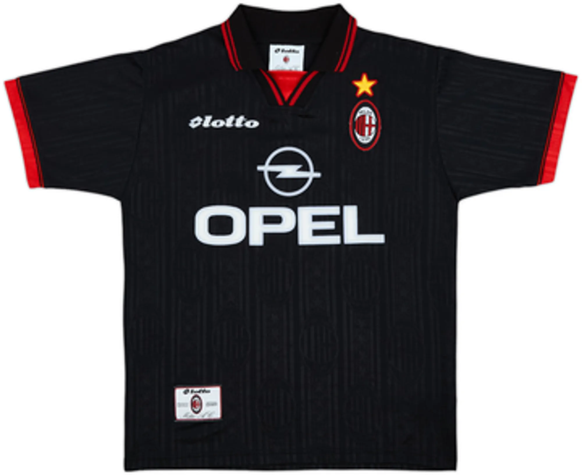 1997-98 AC Milan Third Shirt Ganz #36 - 7/10 - (M)