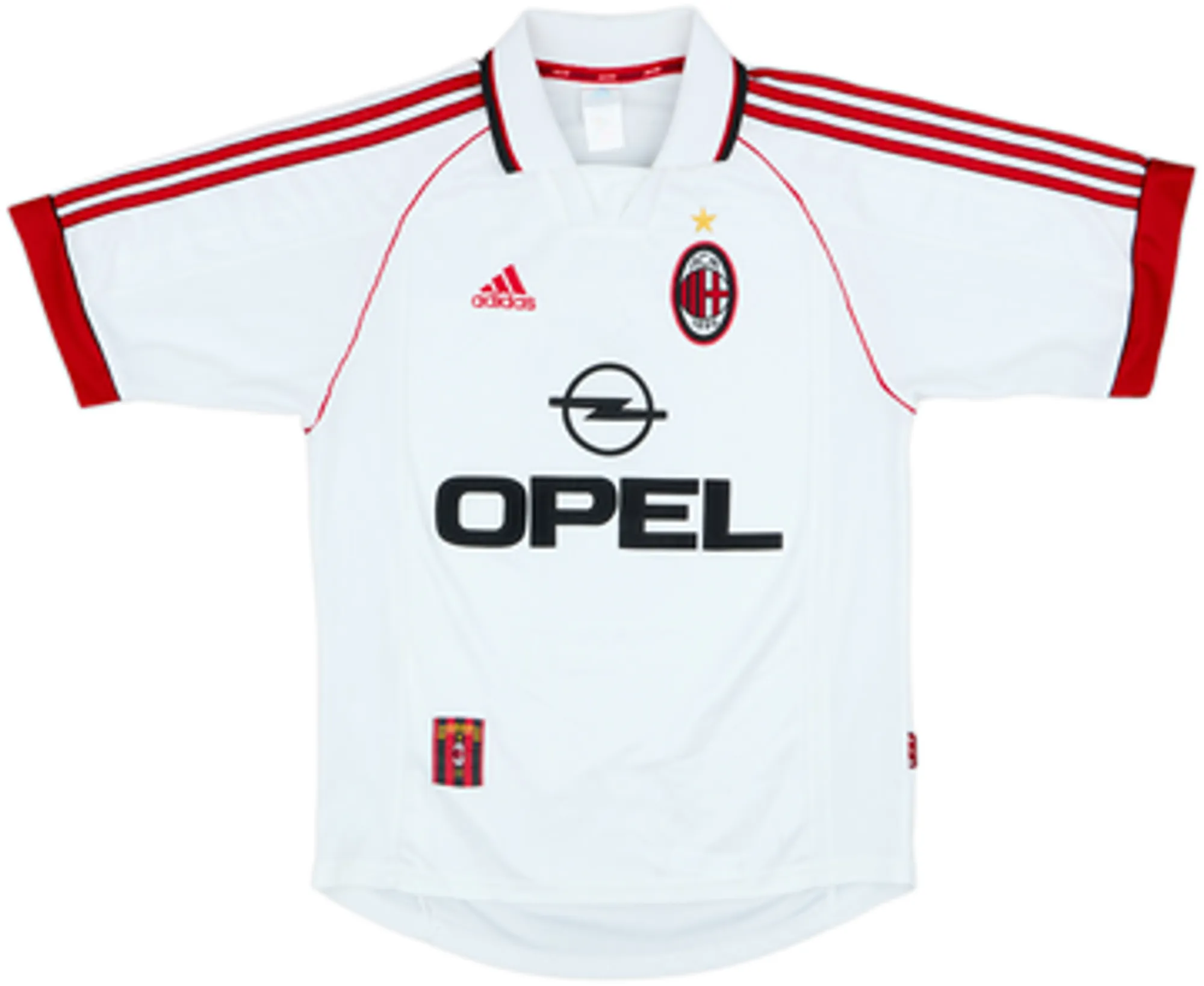 1998-99 AC Milan Away Shirt Weah #9 - 8/10 - (L)