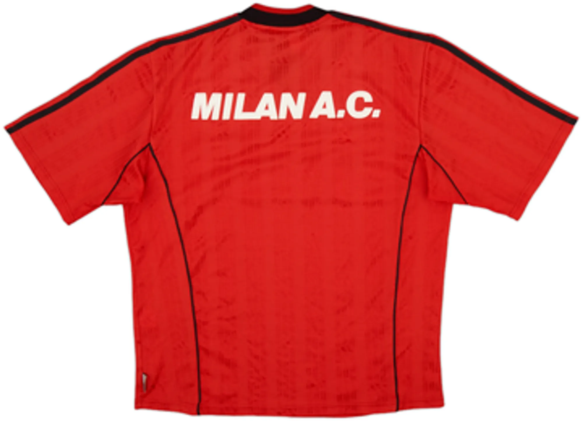 1999-00 AC Milan adidas Training Shirt - 9/10 - (L)