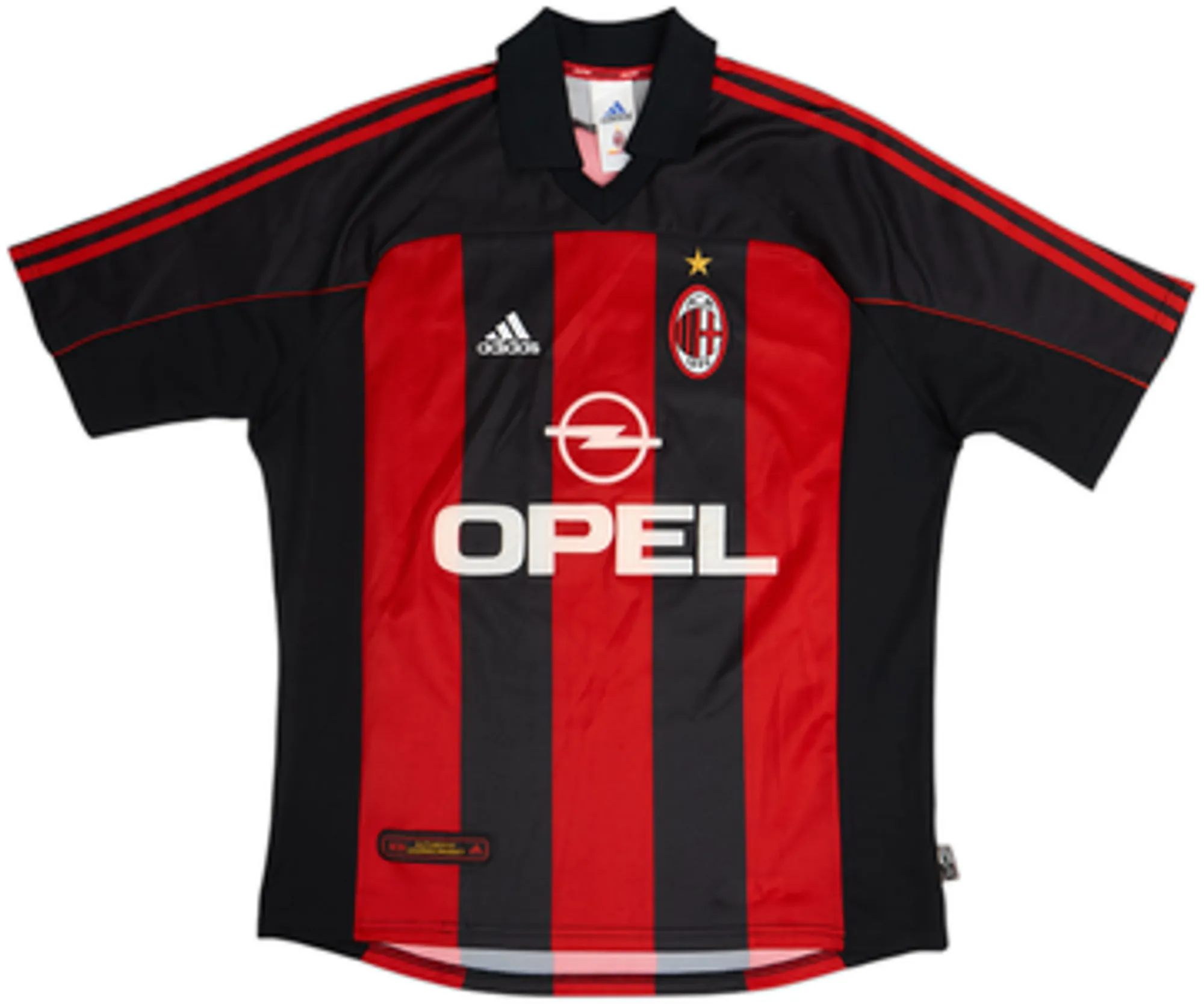 2000-02 AC Milan Home Shirt Shevchenko #7 - 8/10 - (M)