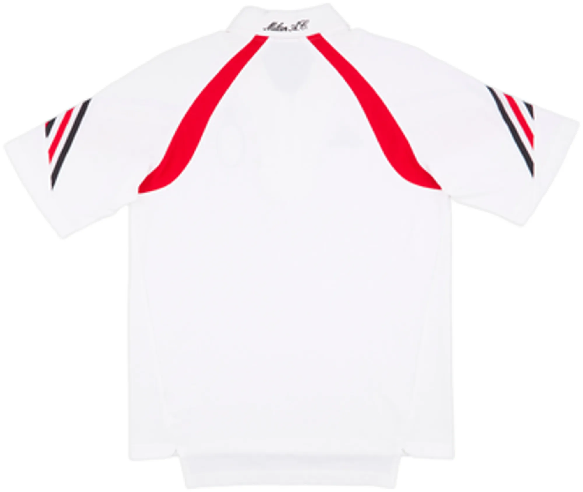 2003-04 AC Milan adidas Polo Shirt - 9/10 - (M/L)