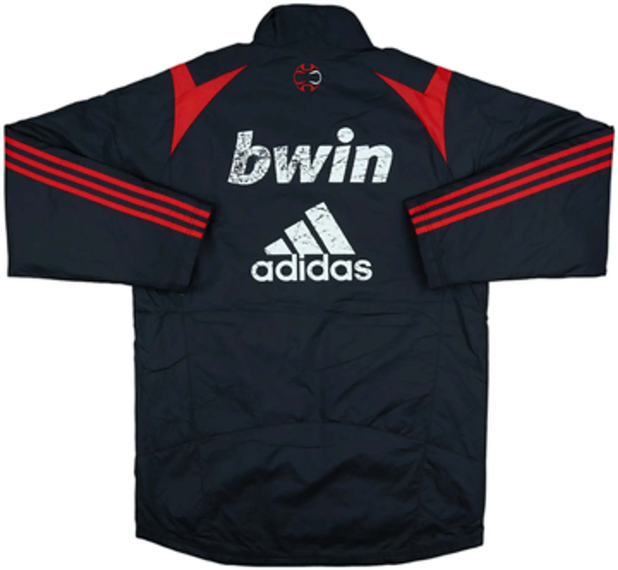 2007-08 AC Milan adidas Padded Bench Coat - 5/10 - (S)