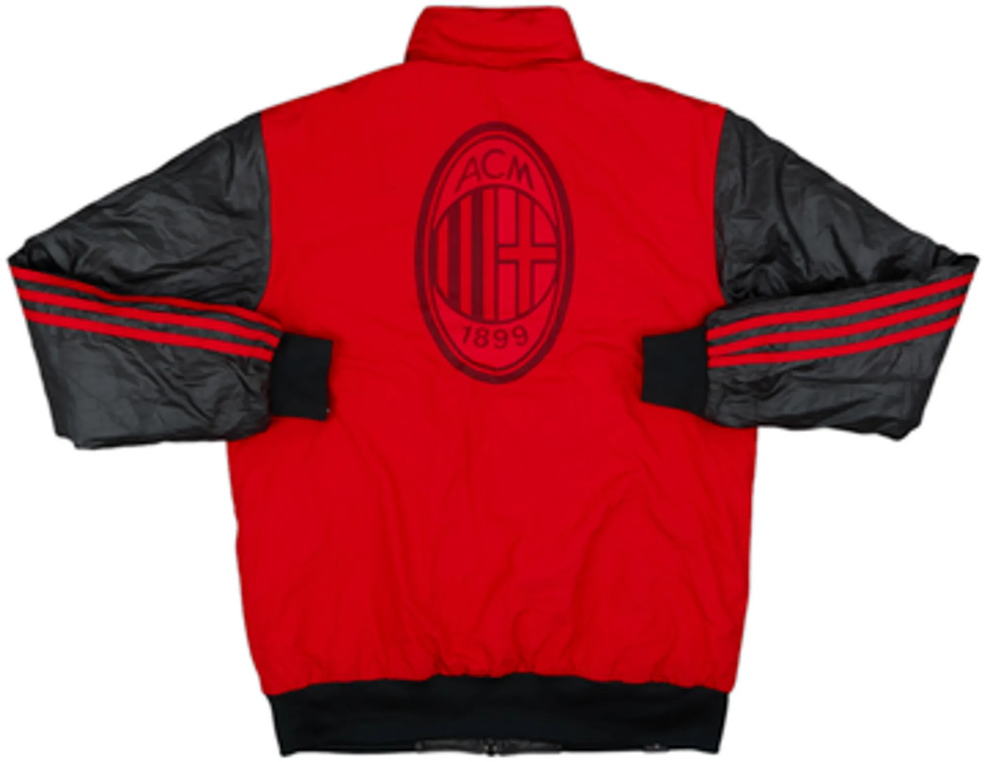 2008-09 AC Milan adidas Reversible Rain Jacket - 7/10 - (S)