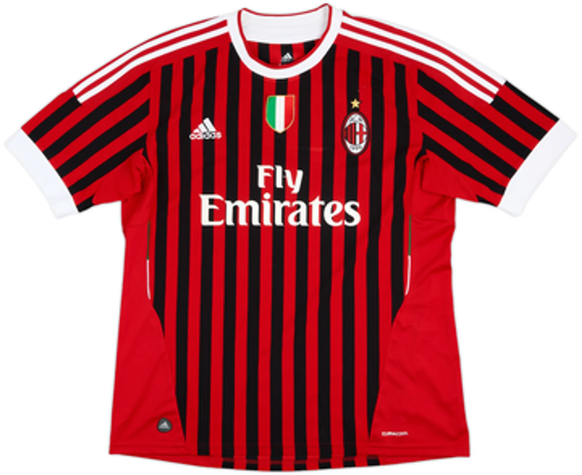 2011-12 AC Milan Home Shirt Ibrahimovic #11 - 6/10 - (M)