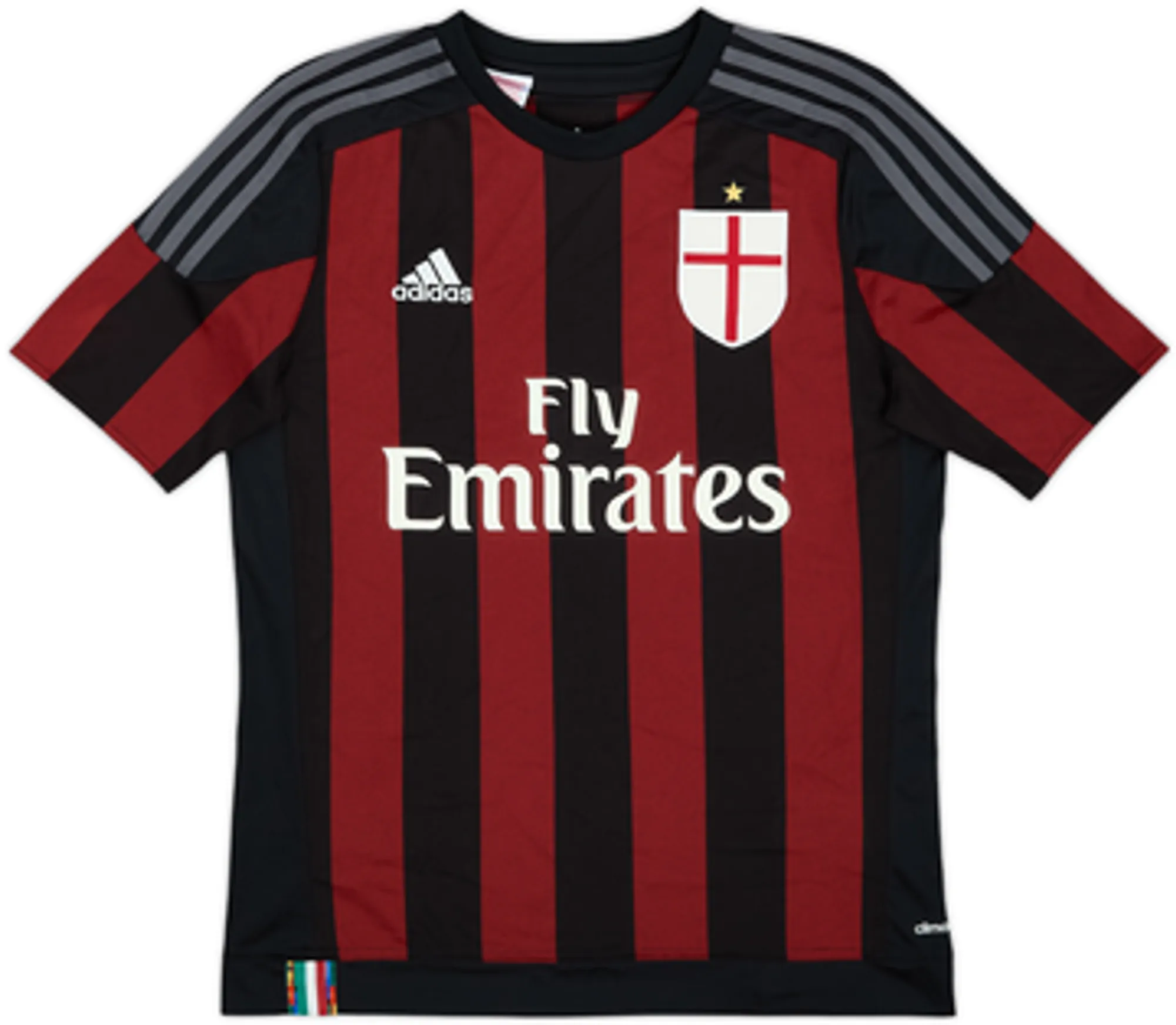 2015-16 AC Milan Home Shirt Balotelli #45 - 10/10 - (M)