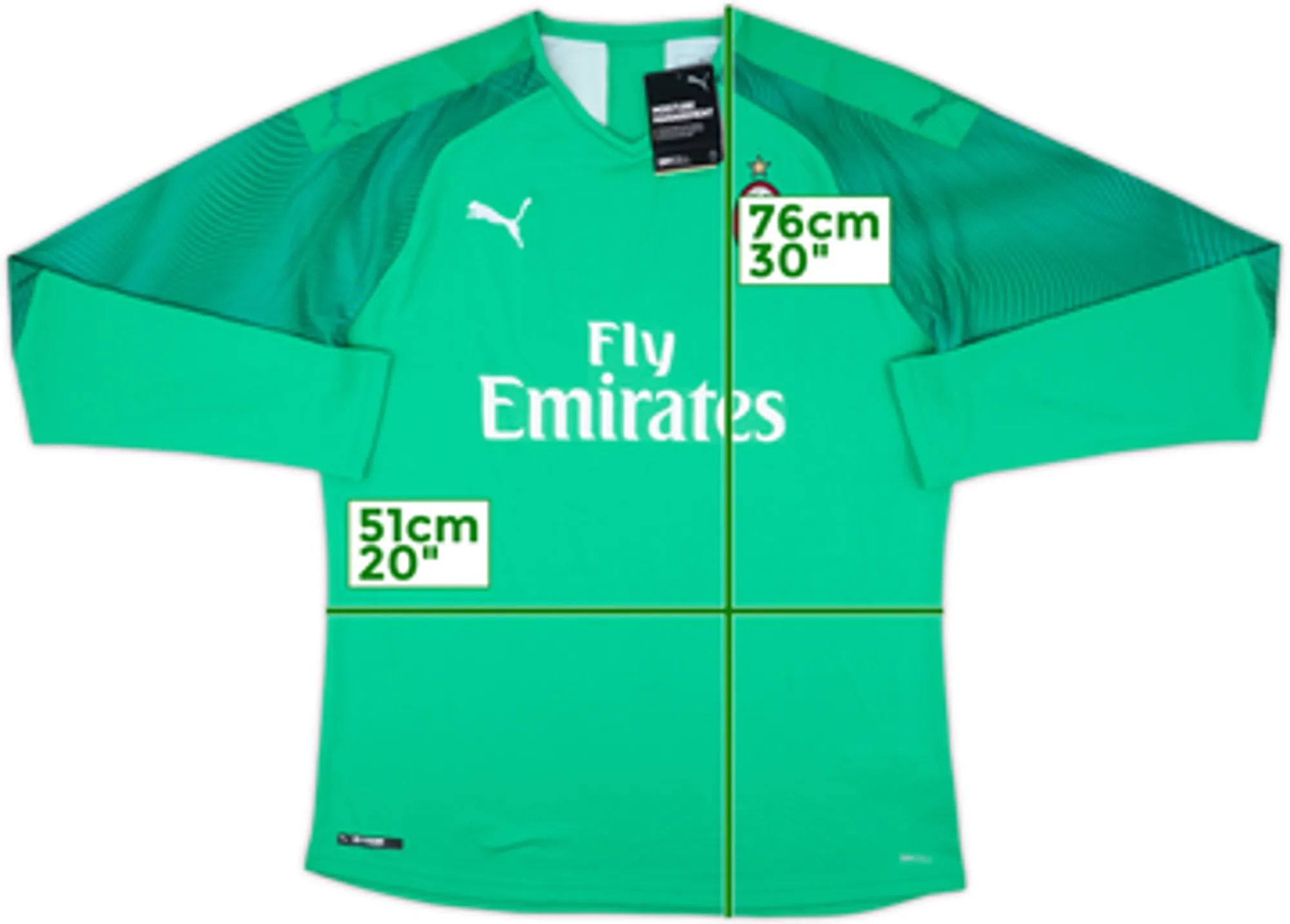 2019-20 AC Milan GK Shirt (M)