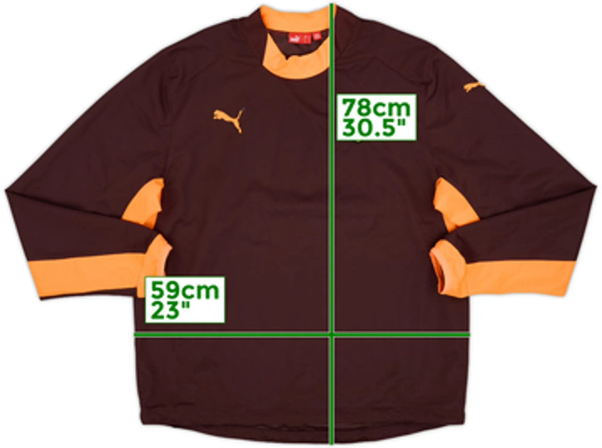 2008-09 AEK Athens Puma Drill Top - 6/10 - (L)