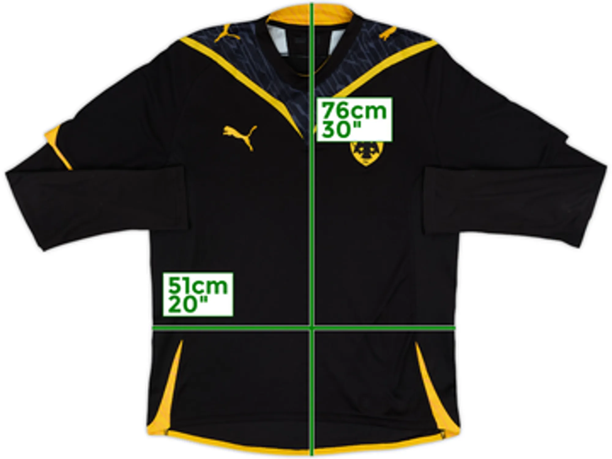 2009-10 AEK Athens Away L/S Shirt - 8/10 - (M)