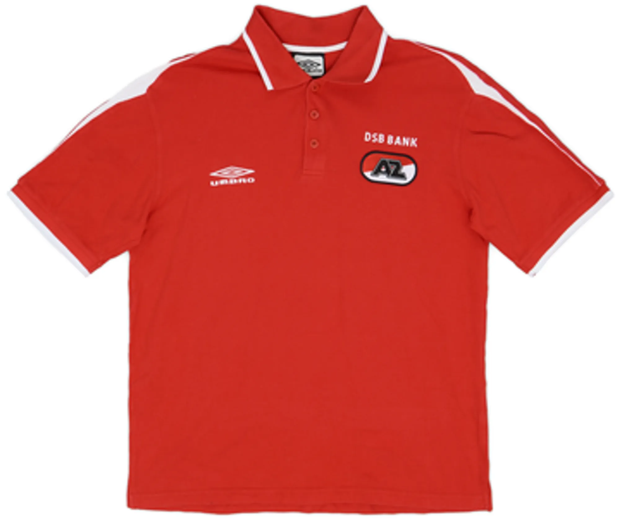 2005-06 AZ Alkmaar Umbro Polo Shirt - 8/10 - (L)