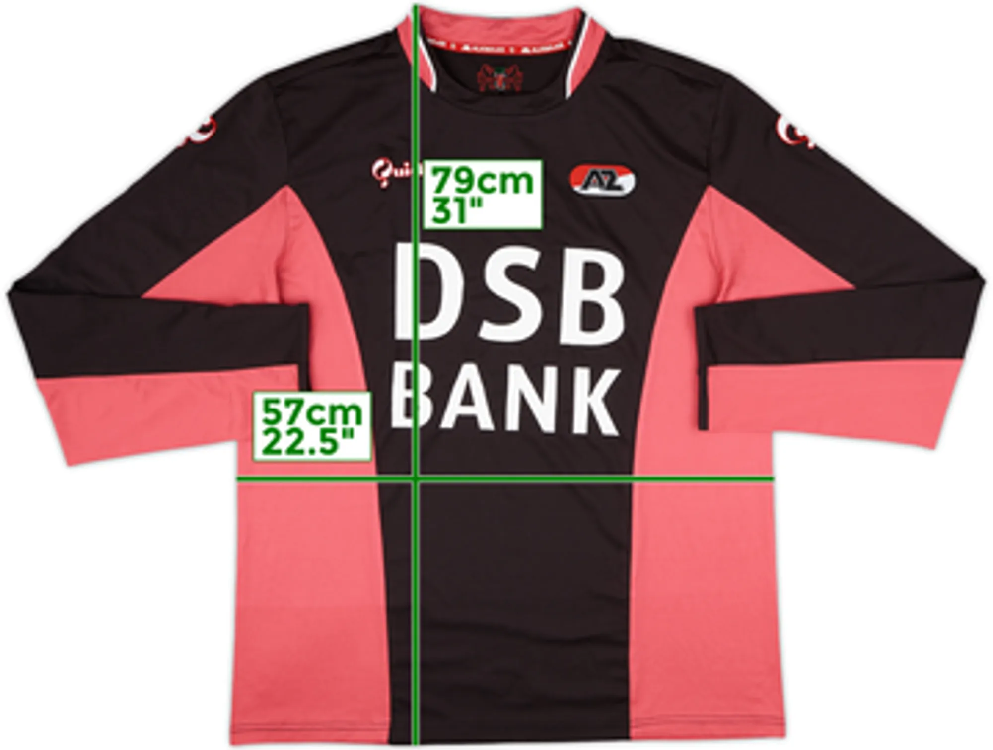 2006-07 AZ Alkmaar GK Shirt - 9/10 - (S)