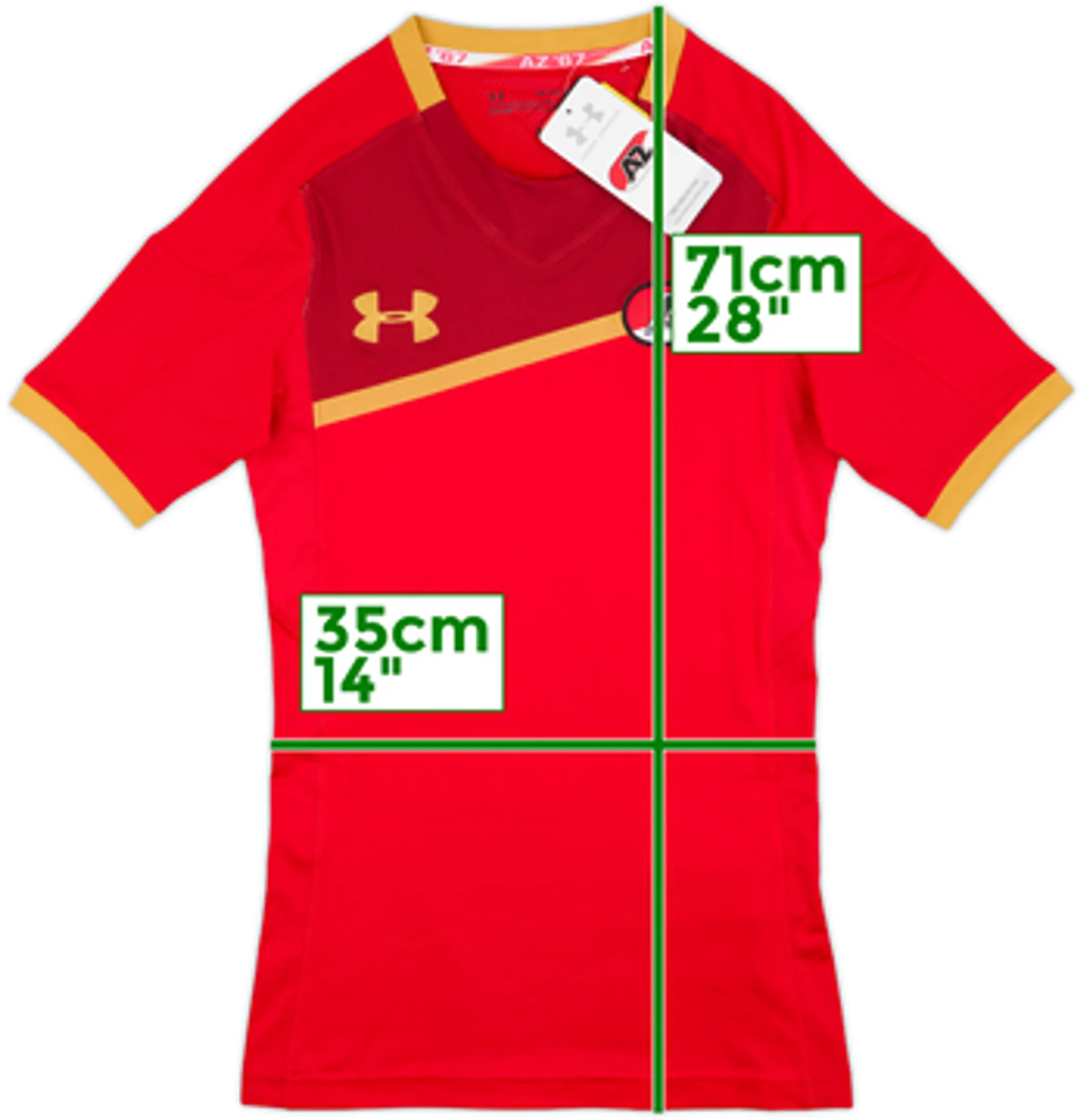 2017-18 AZ Alkmaar Home Shirt (XS)