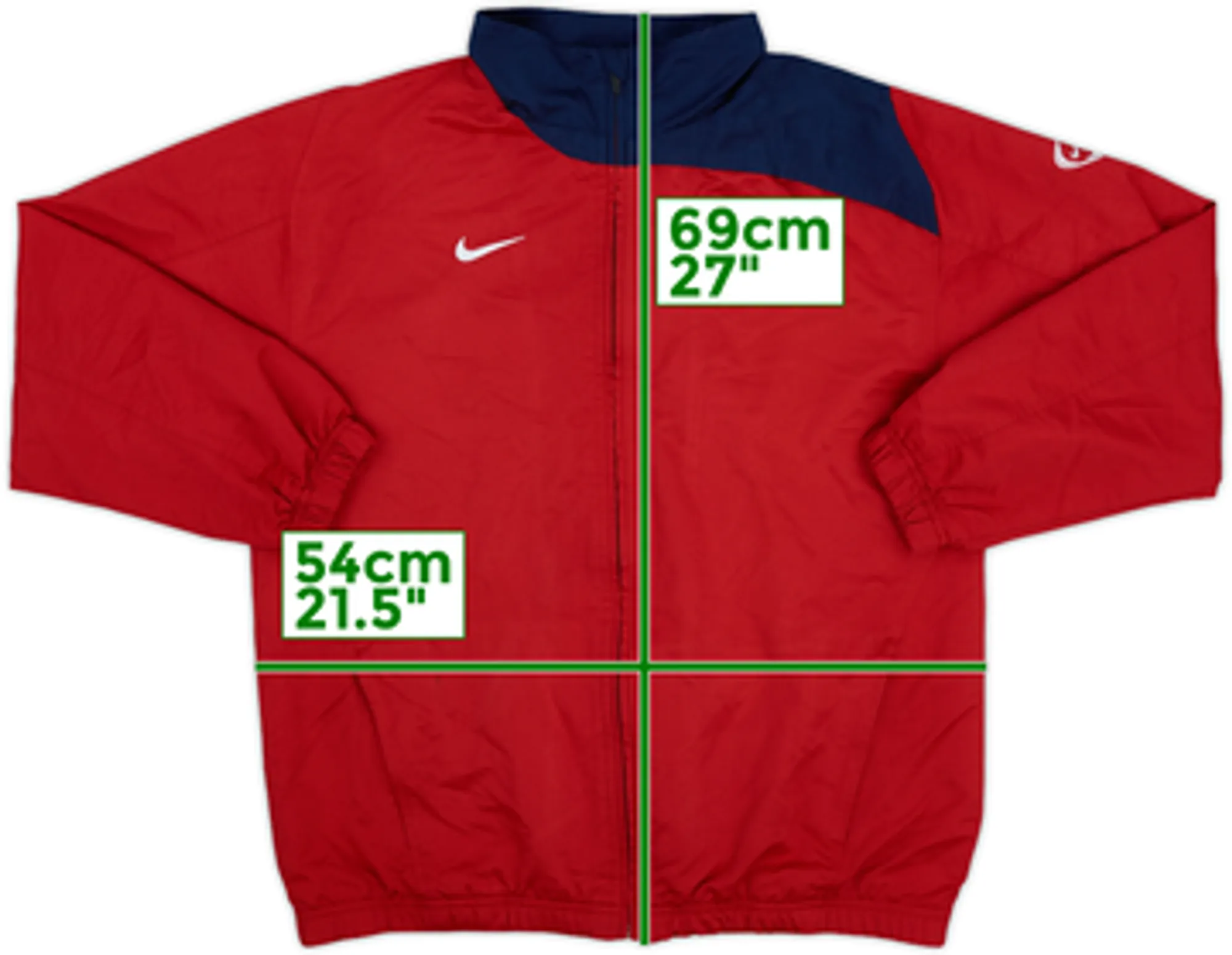 2008-09 Aberdeen Nike Track Jacket - 8/10 - (XL.Boys)