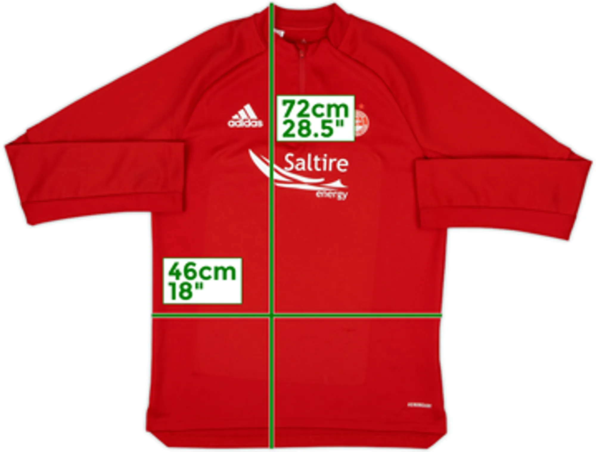 2020-21 Aberdeen adidas Training Top - 8/10 - (L.Boys)