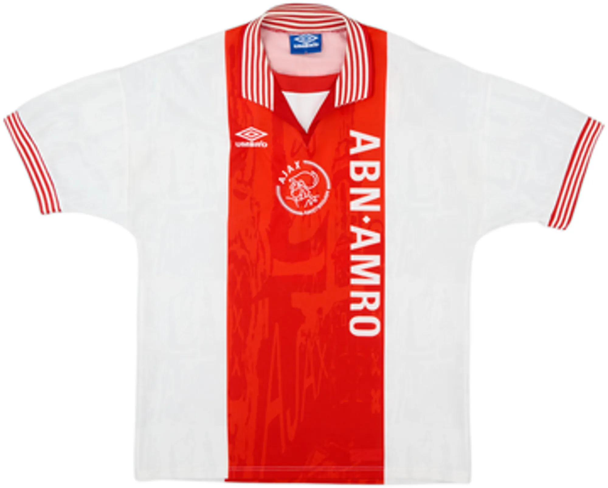 1996-97 Ajax Home Shirt Kluivert #9 - 9/10 - (M)