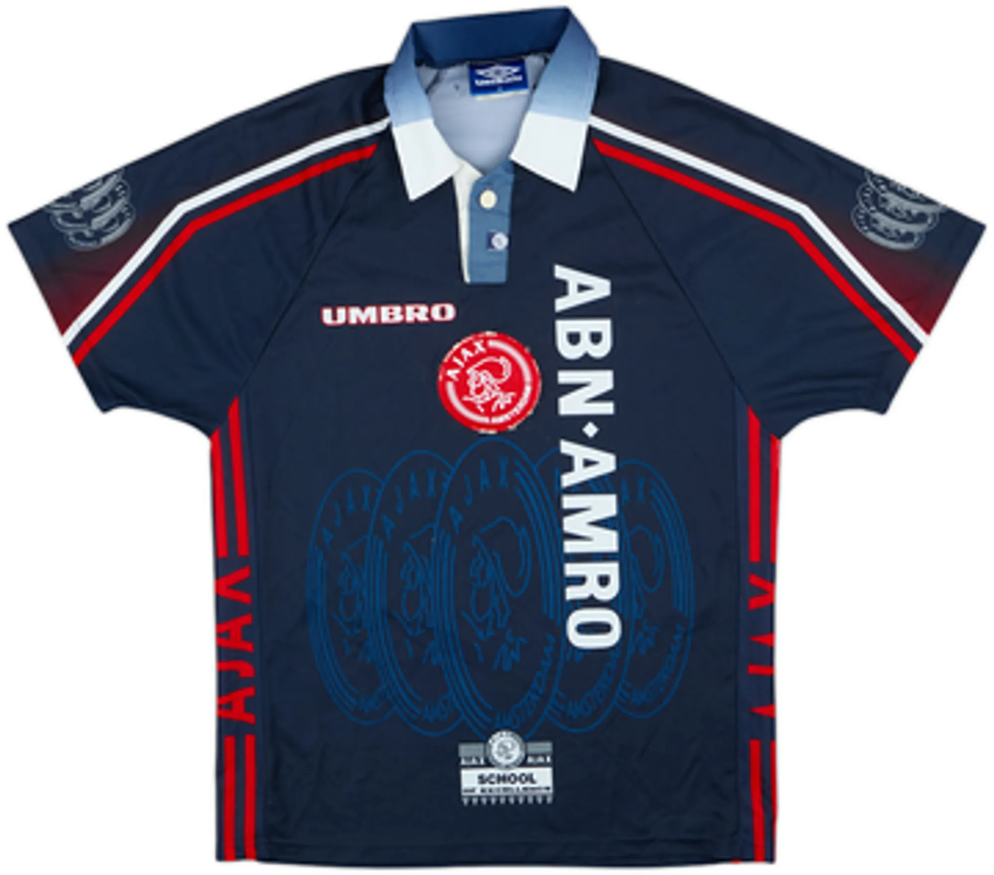 1997-98 Ajax Away Shirt F.De Boer #4 - 5/10 - (M)