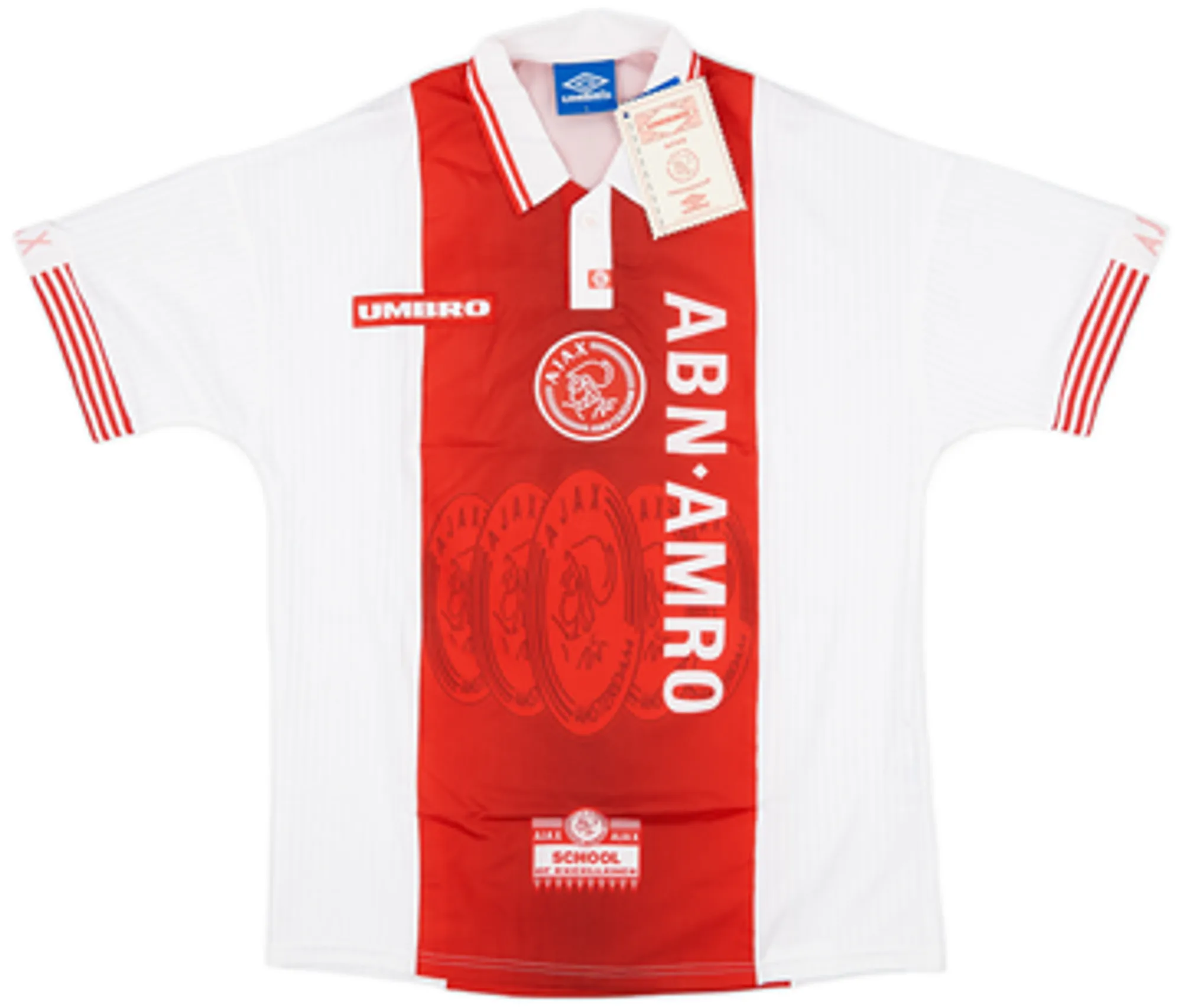 1997-98 Ajax Home Shirt F.De Boer #4 (L)