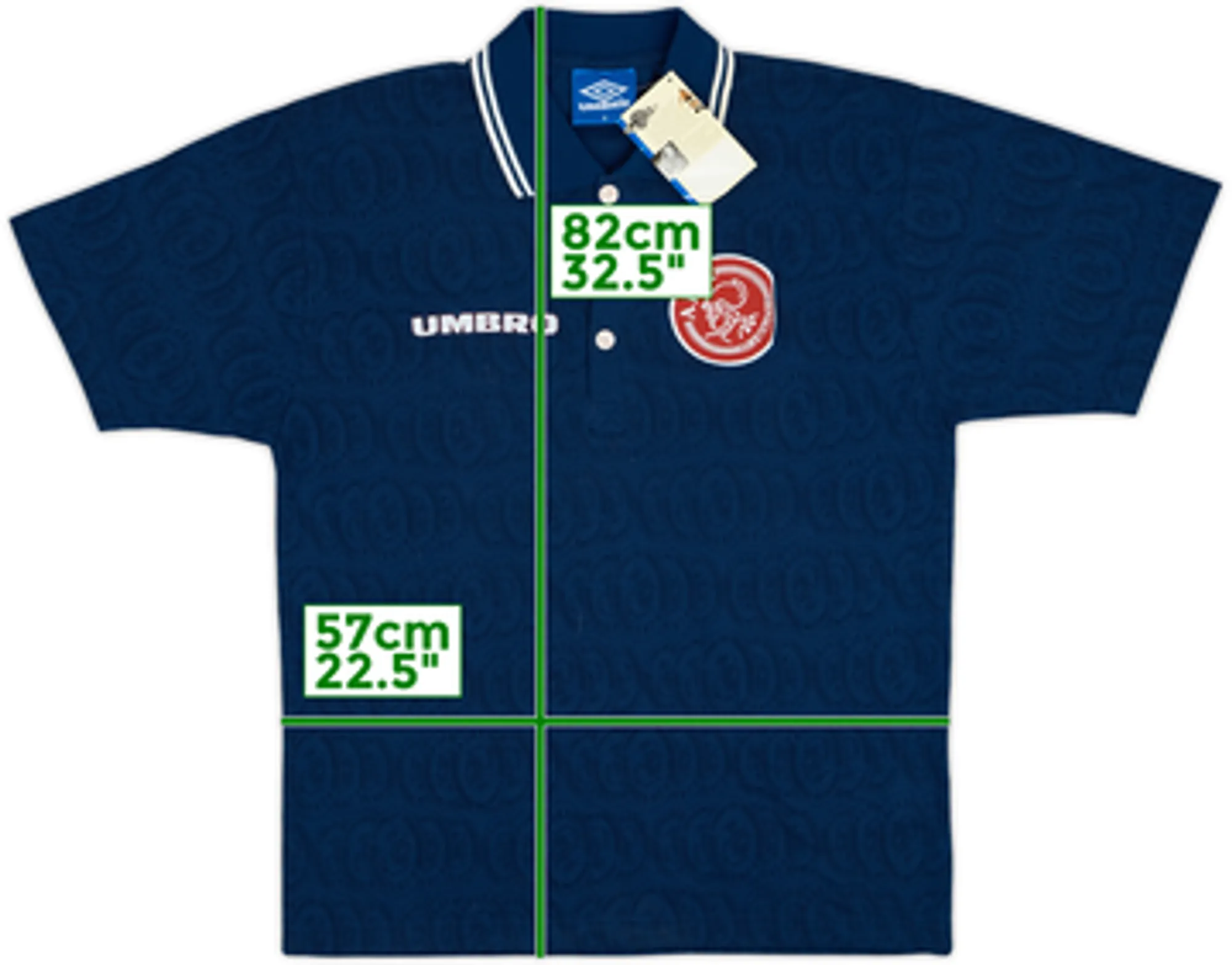 1997-98 Ajax Umbro Polo Shirt (M)