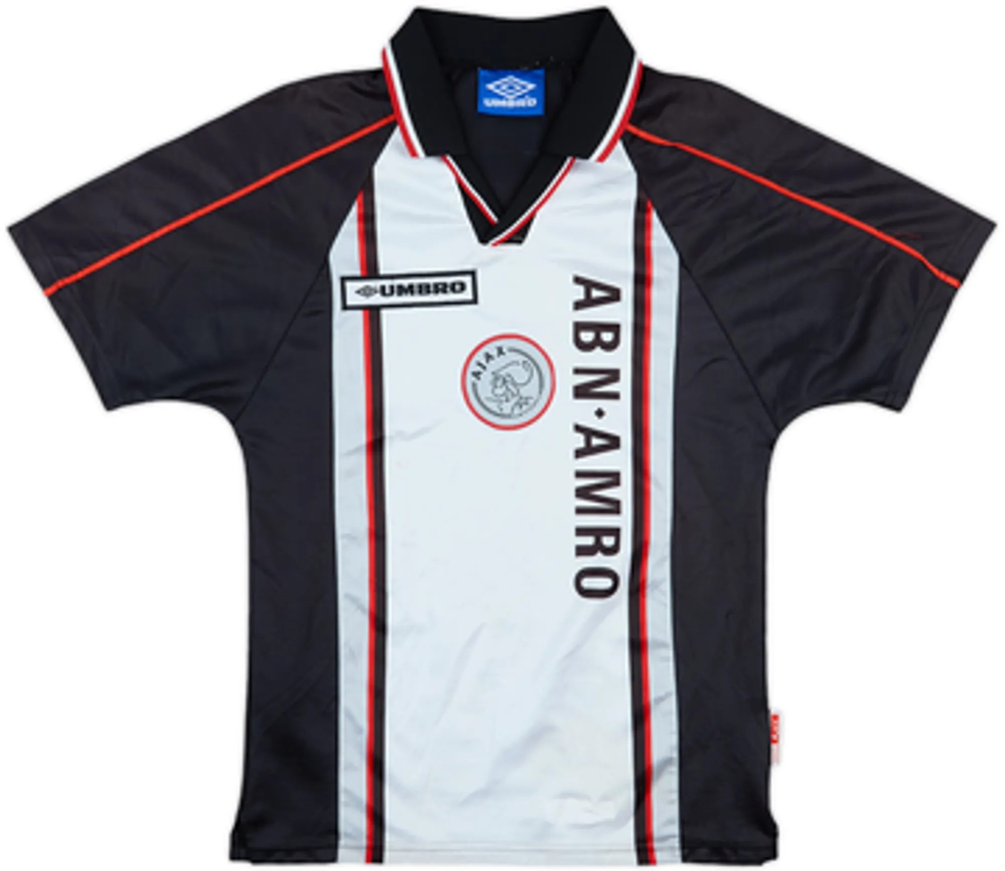 1998-99 Ajax Away Shirt F.De Boer #4 - 7/10 - (Y)