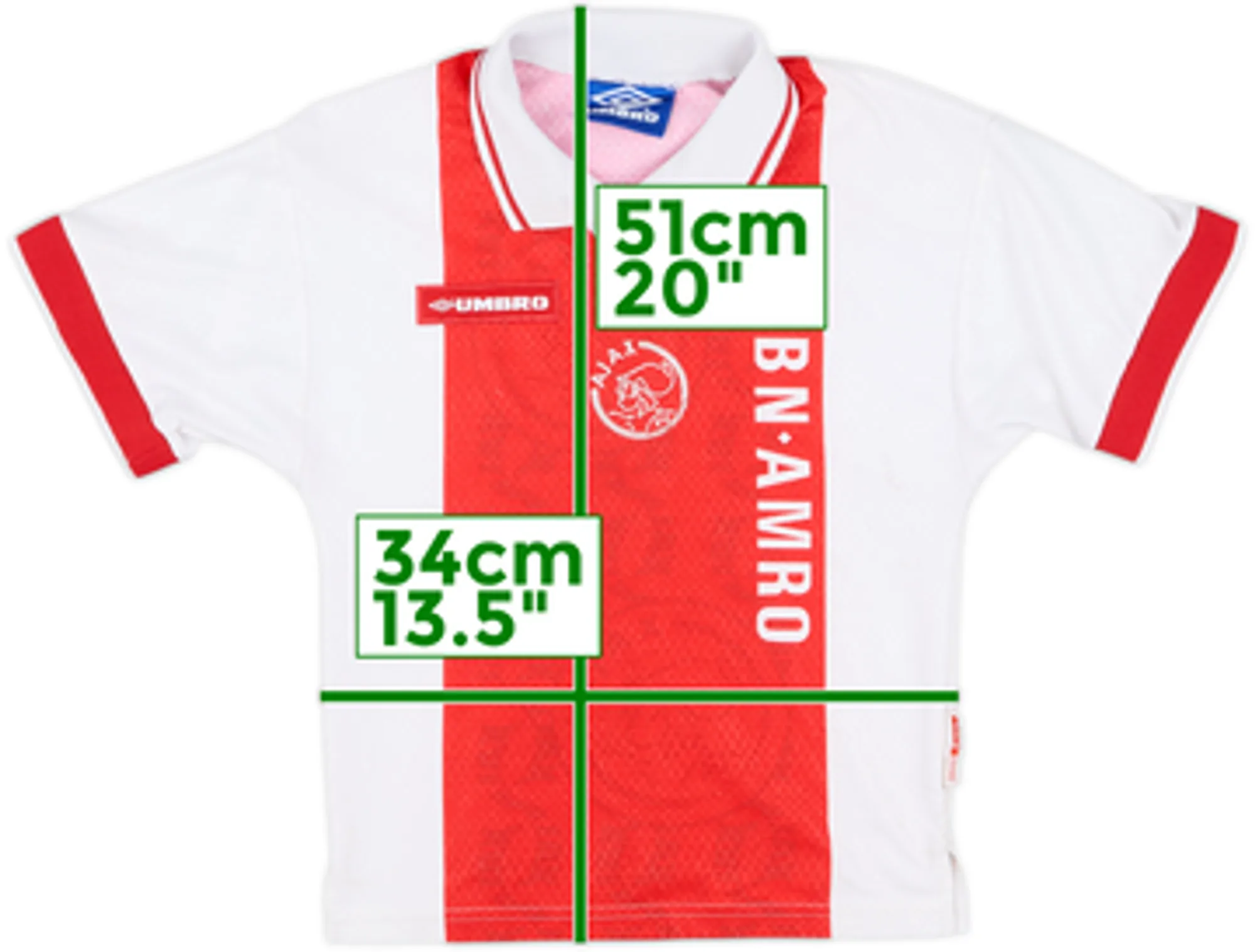 1998-99 Ajax Home Shirt - 6/10 - (6-7 Years)