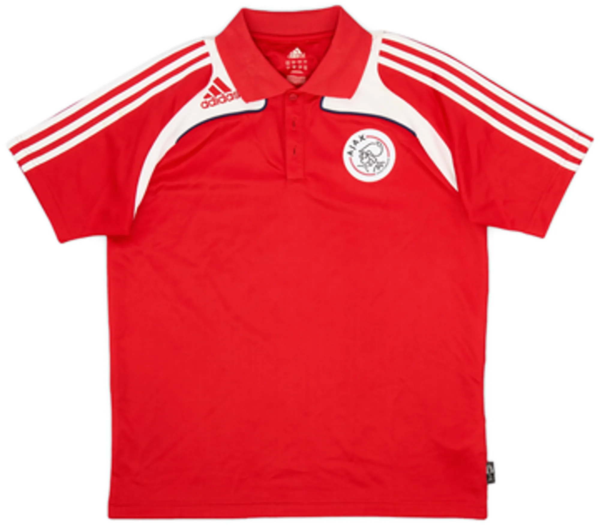 2008-09 Ajax adidas Polo Shirt - 8/10 - (M)