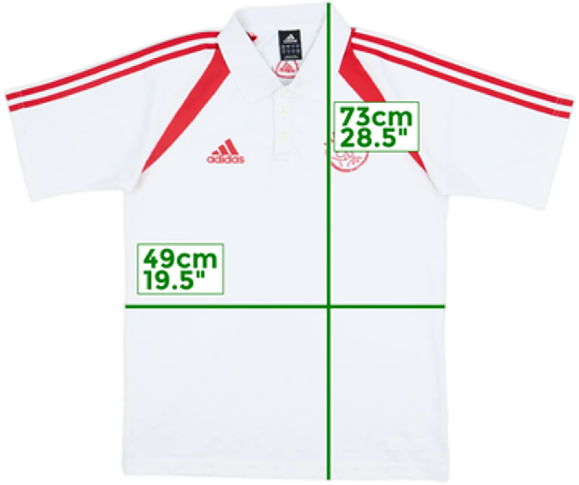2004-05 Ajax adidas Polo Shirt - 5/10 - (S)