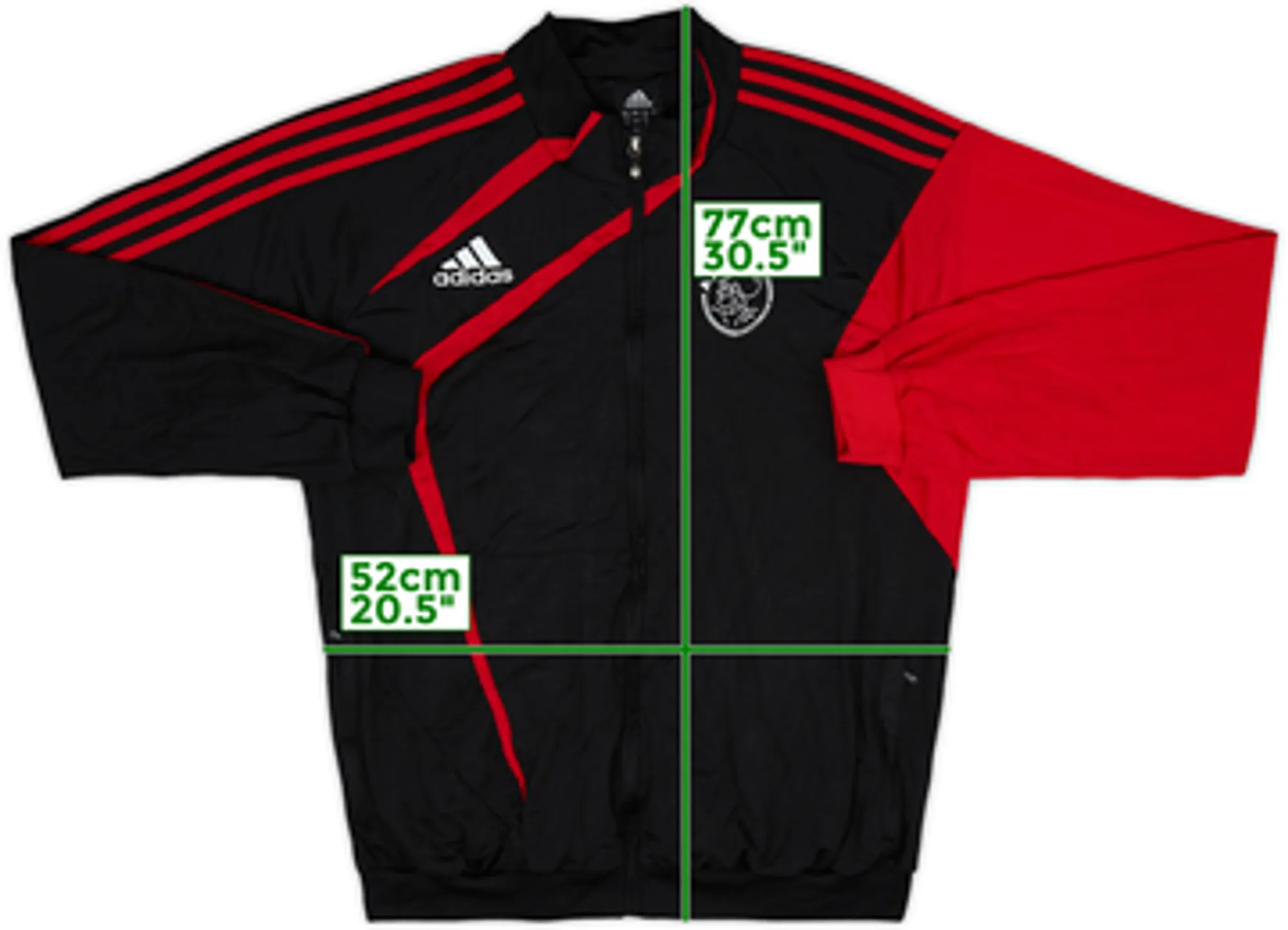 2009-10 Ajax adidas Track Jacket - 8/10 - (L)