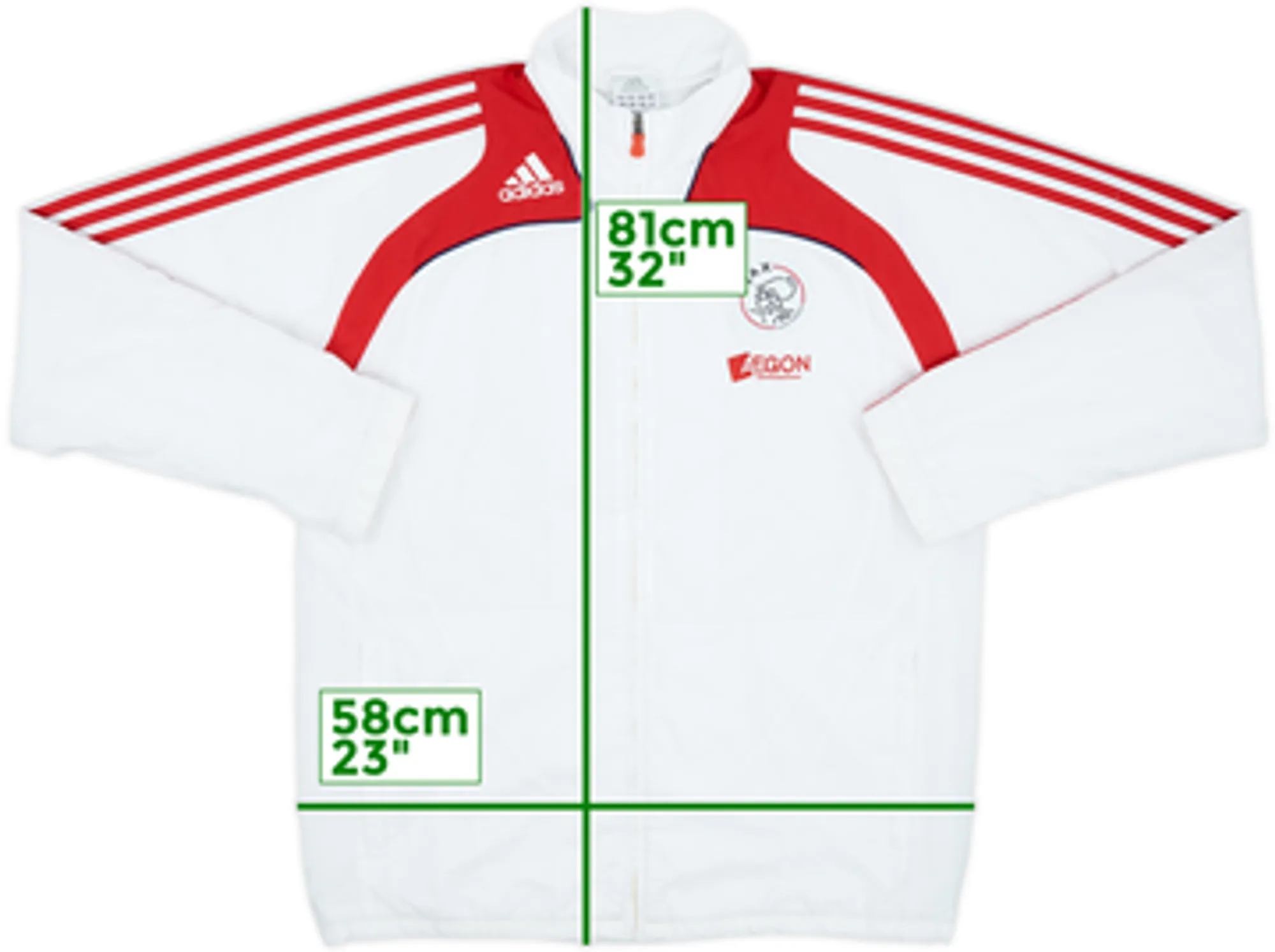 2009-10 Ajax adidas Track Jacket - 6/10 - (L)