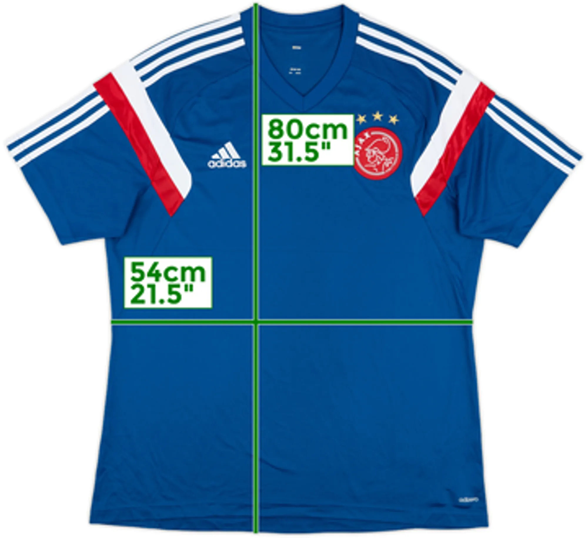 2014-15 Ajax adidas Training Shirt - 8/10 - (L)