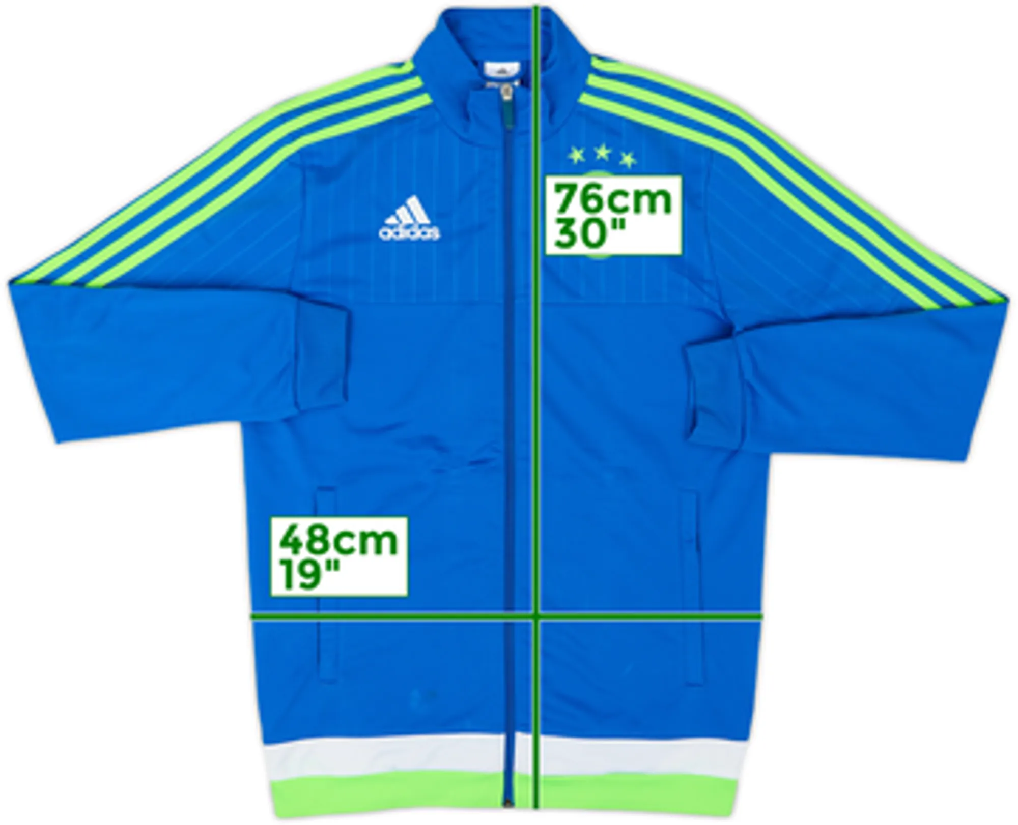 2015-16 Ajax adidas Track Jacket - 5/10 - (L)