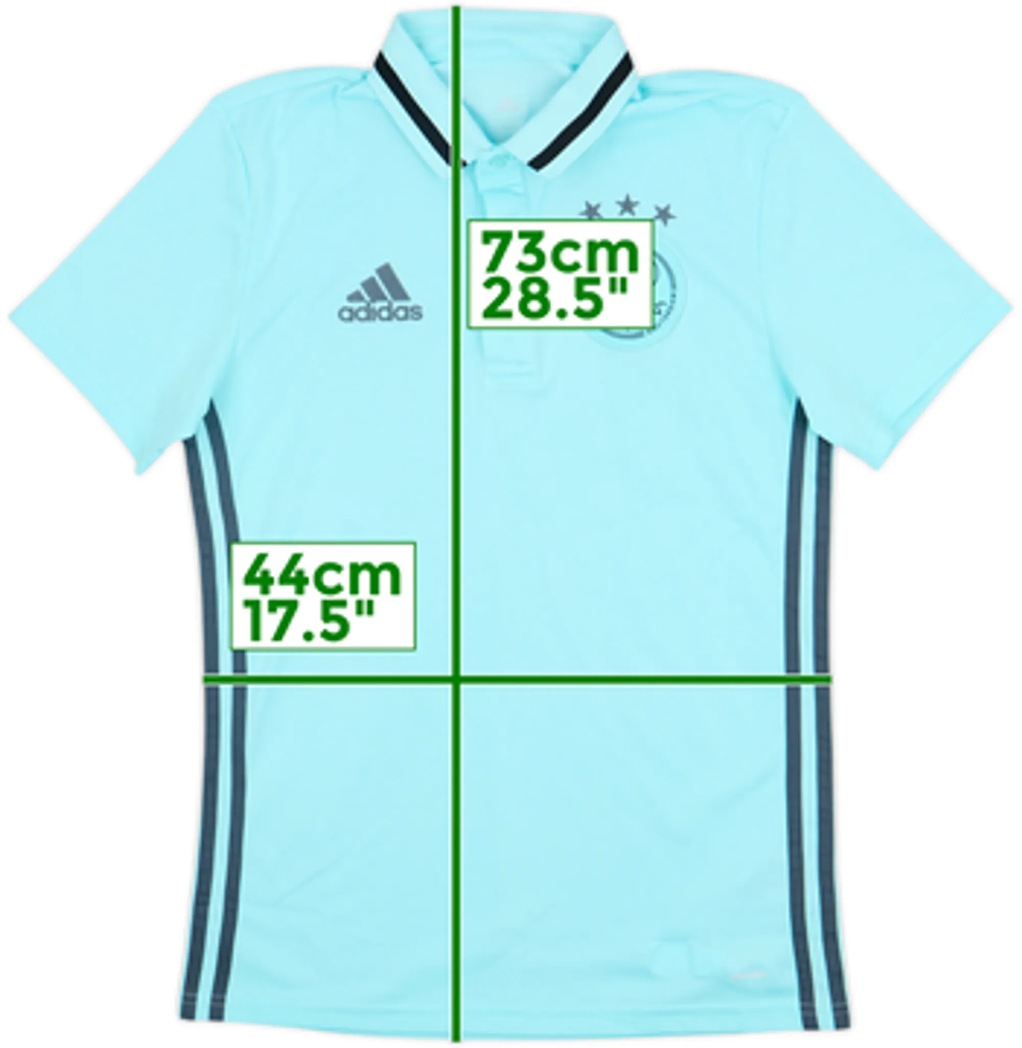 2016-17 Ajax adidas Polo Shirt - 8/10 - (M)
