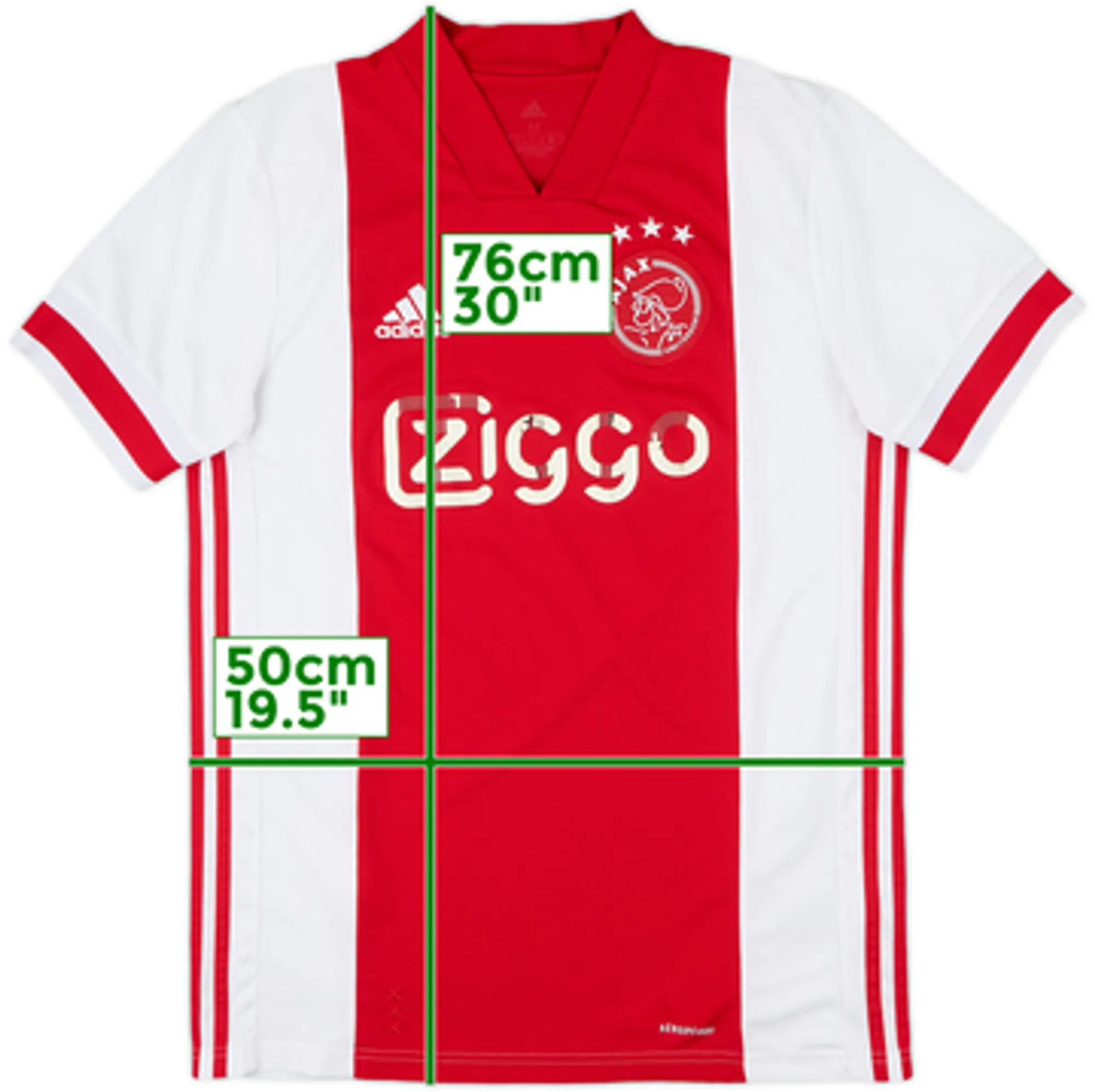 2020-21 Ajax Home Shirt - 4/10 - (M)