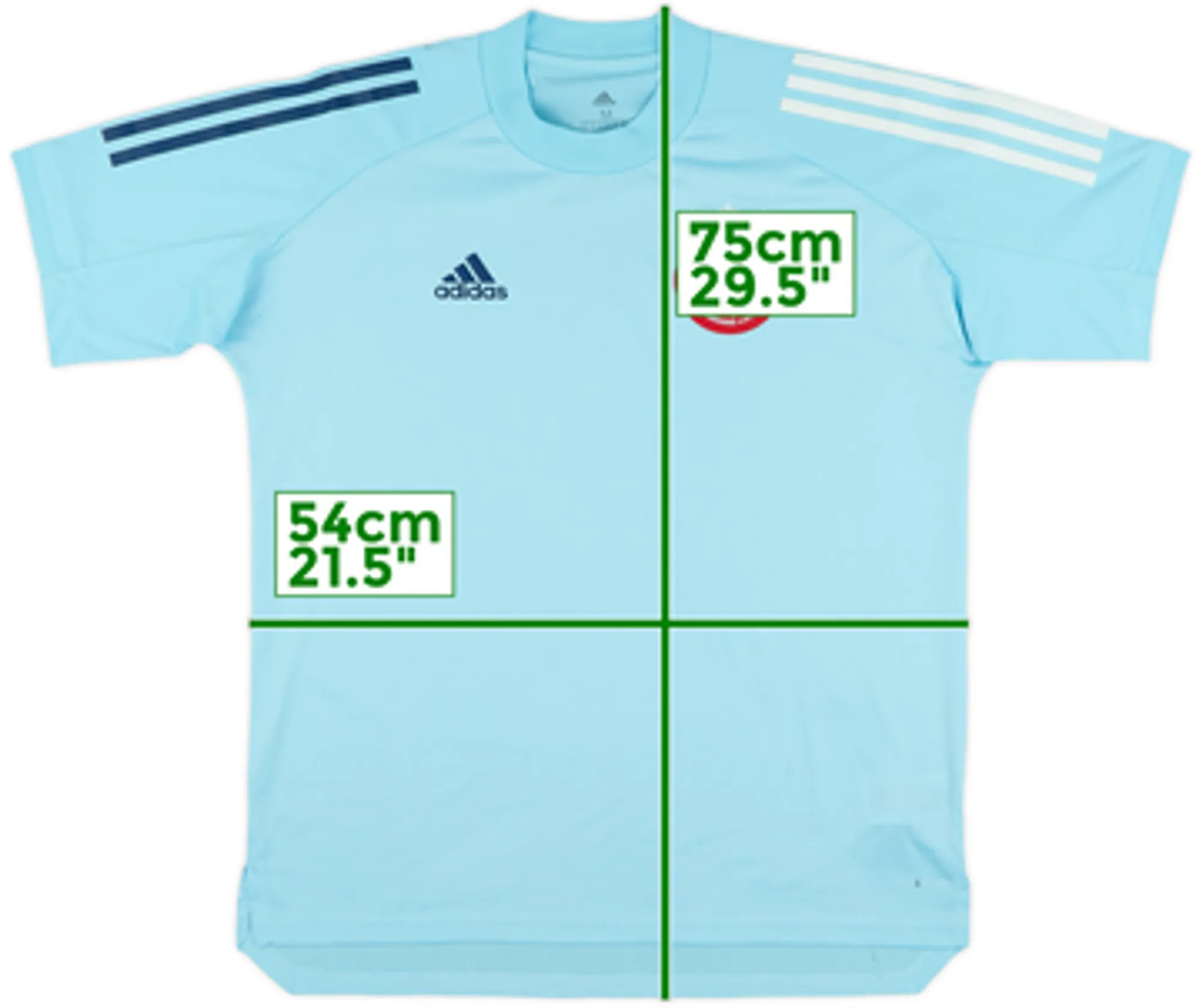 2020-21 Ajax adidas Training Shirt - 6/10 - (L.Boys)