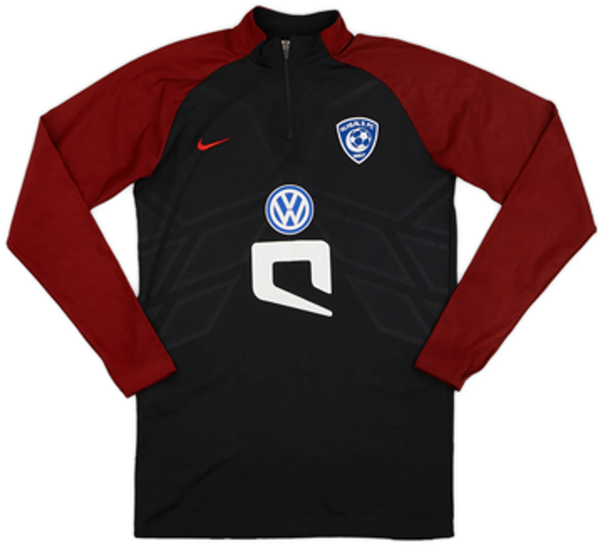 2017-18 Al Hilal Nike 1/4 Zip Track Top - 7/10 - (XL)