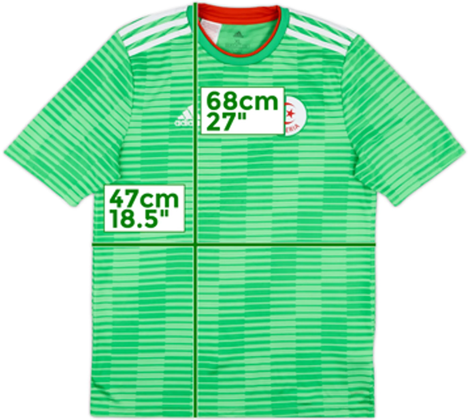 2018-19 Algeria Away Shirt - 7/10 - (S)