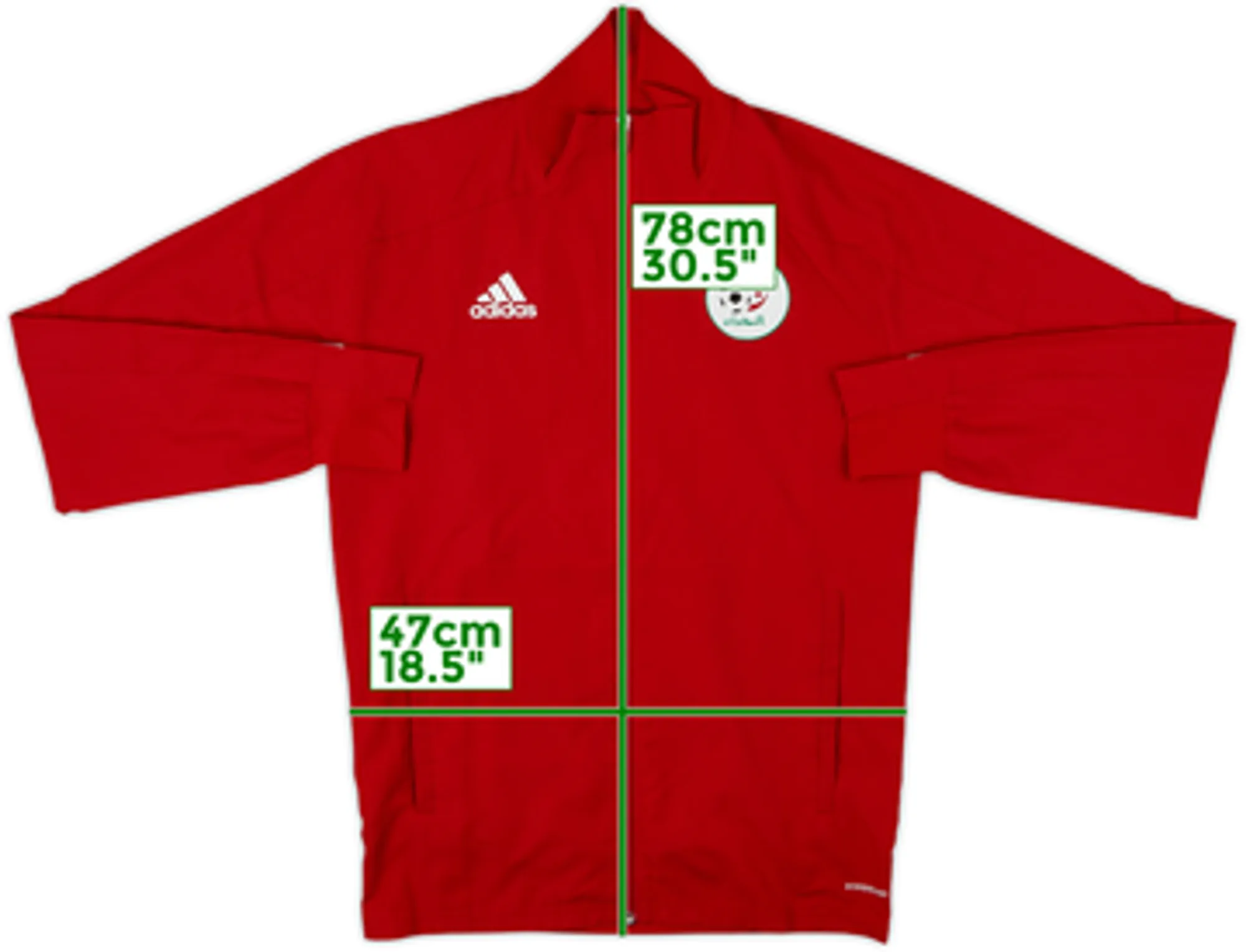 2020-21 Algeria adidas Track Jacket - 10/10 - (XS)