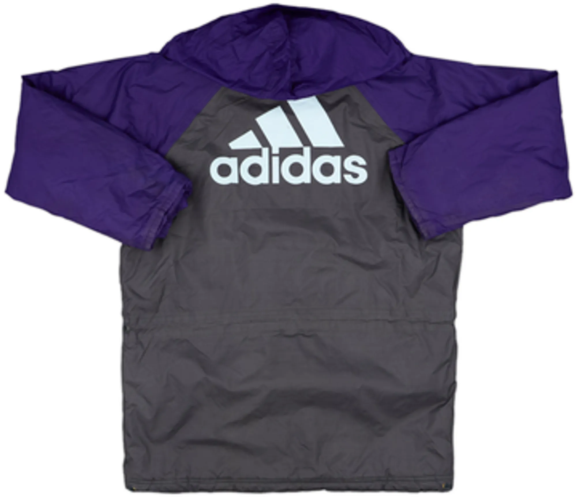 1999-00 Anderlecht adidas Hooded Rain Jacket - 8/10 - (L.Boys)